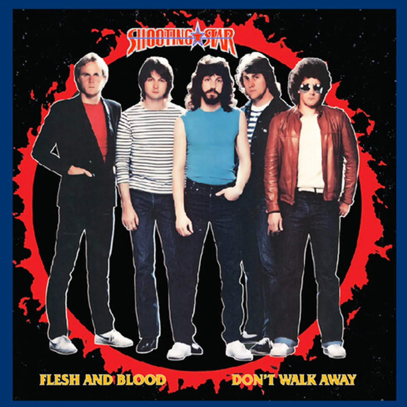 Shooting Star FLESH & BLOOD / DON'T WALK AWAY (ORANGE) Vinyl Record