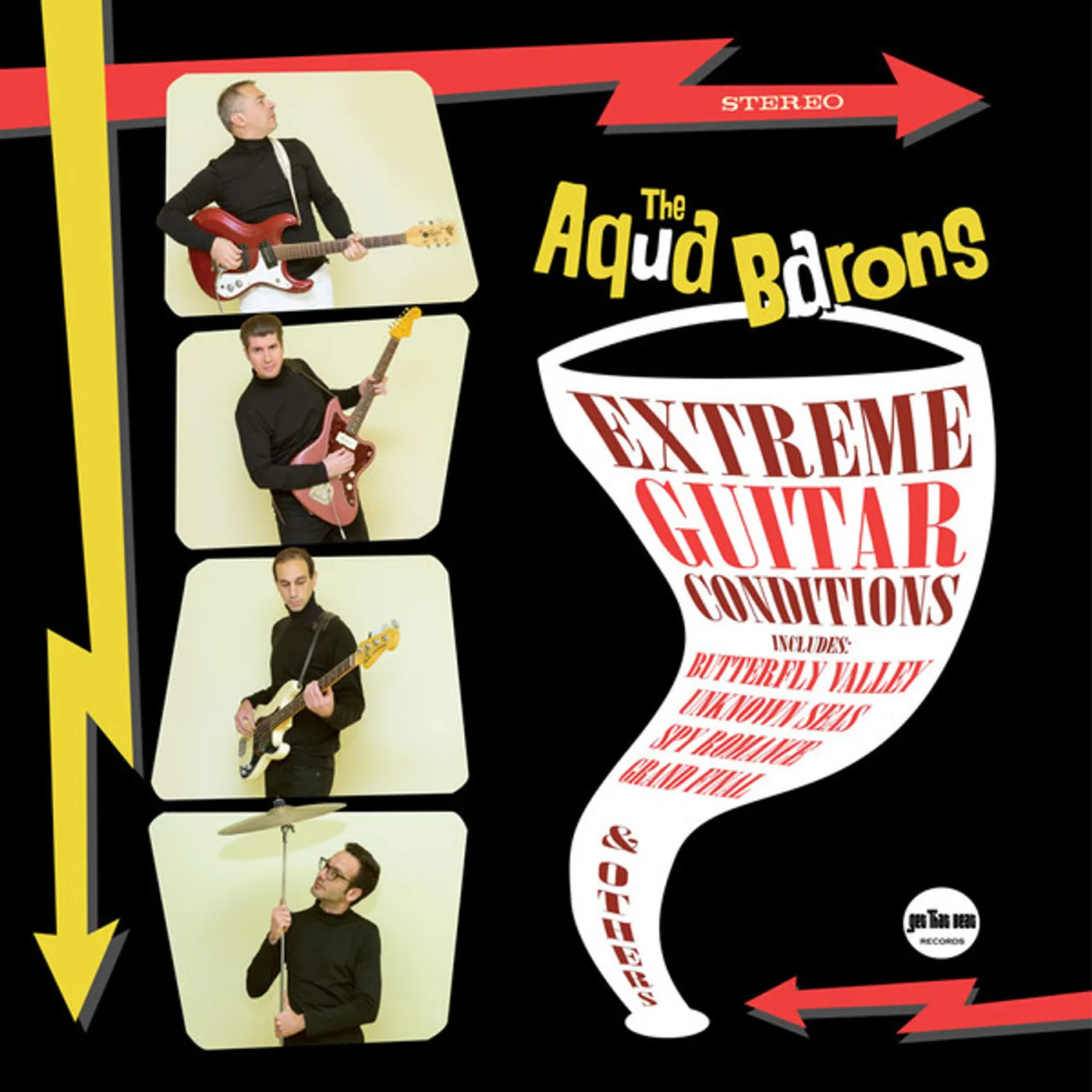 The Aqua Barons Extreme Guitar Conditions Vinyl Record