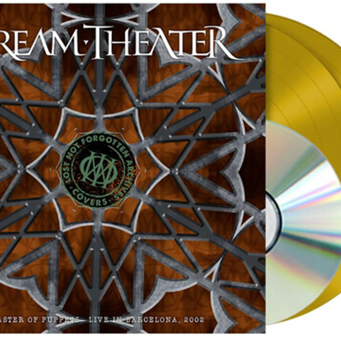 Dream Theater Lost Not Forgotten Archives: Master Of Puppets (Gold/2LP+CD) Vinyl Record