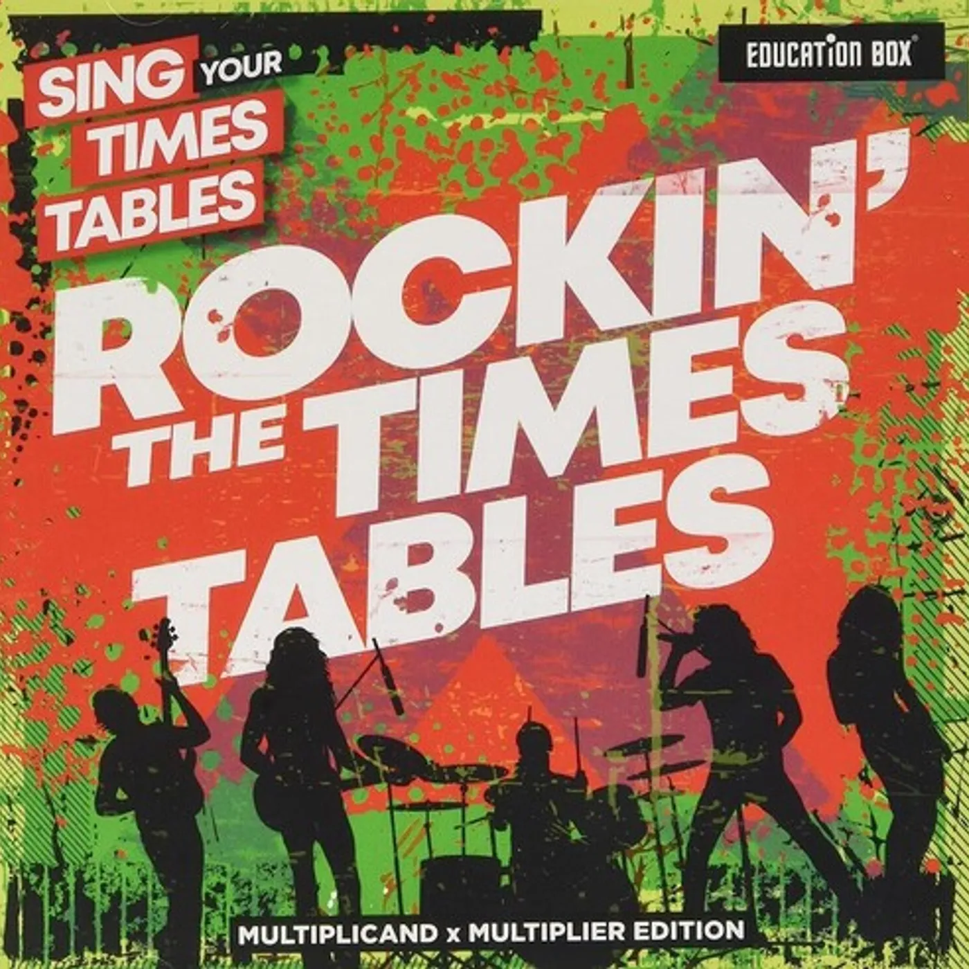 Education Box SING YOUR TIMES TABLES: ROCKIN THE TIMES TABLES CD