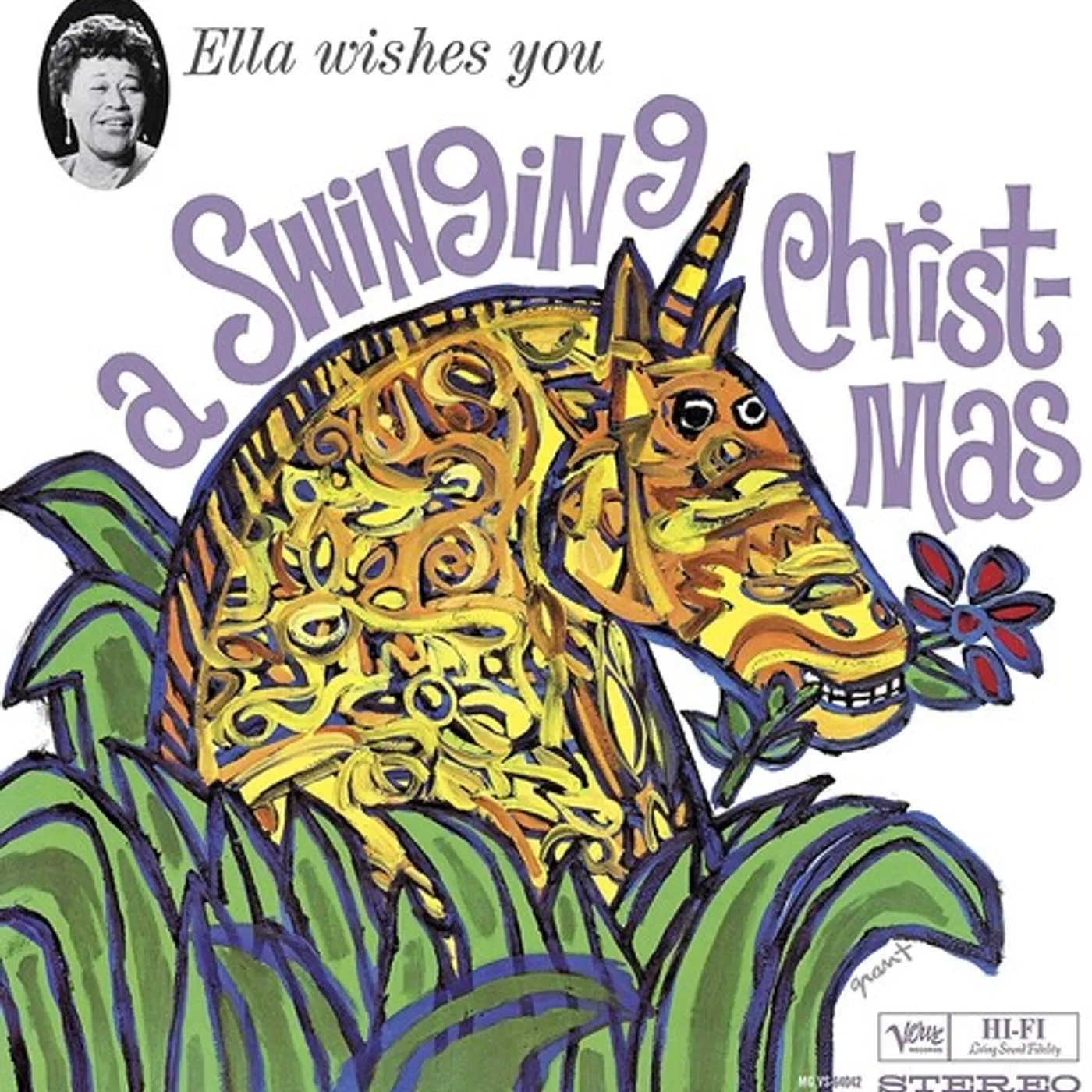 Ella Fitzgerald Ella Wishes You A Swinging Christmas Vinyl Record