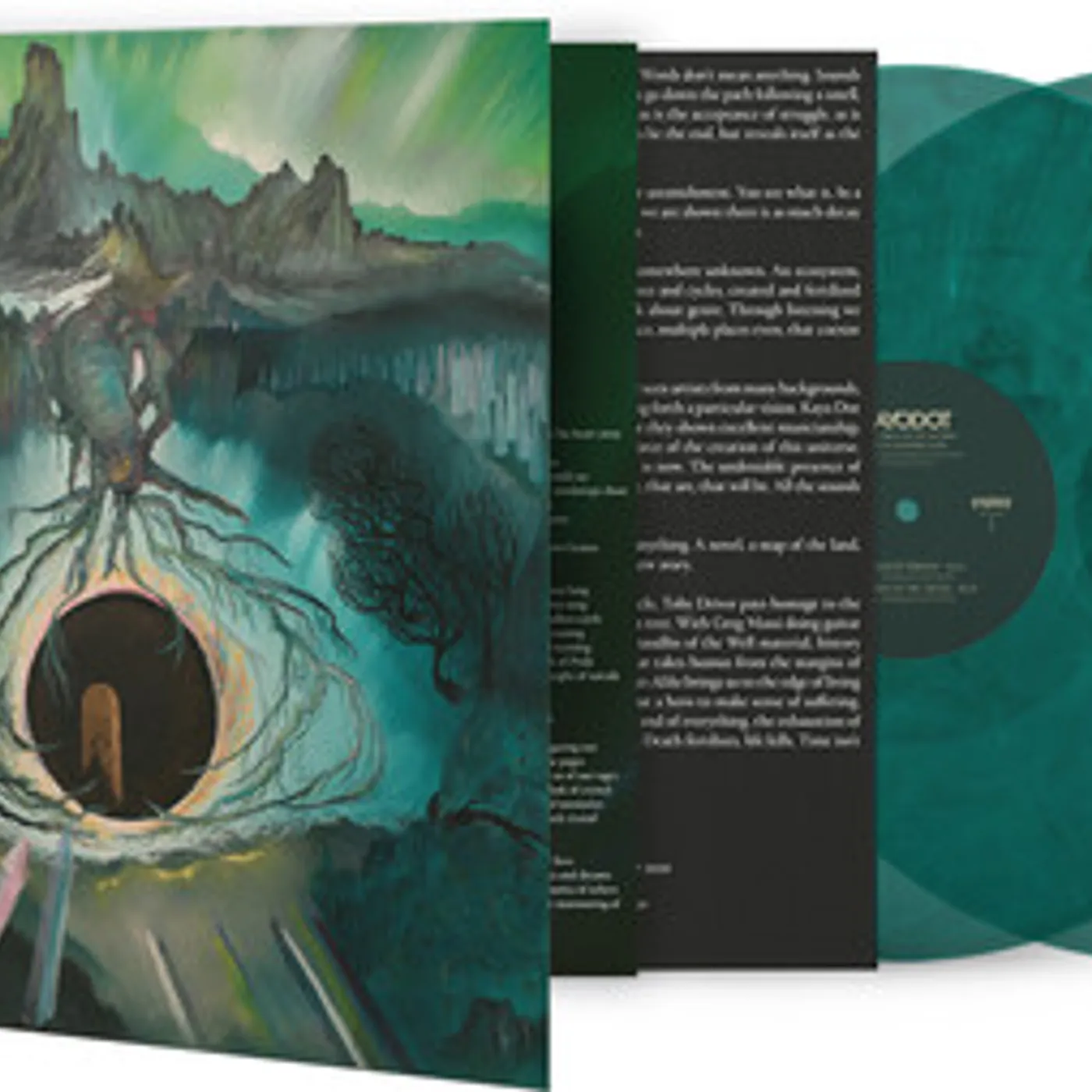 Kayo Dot MOSS GREW ON THE SWORDS & PLOWSHARES ALIKE (GREEN) Vinyl Record