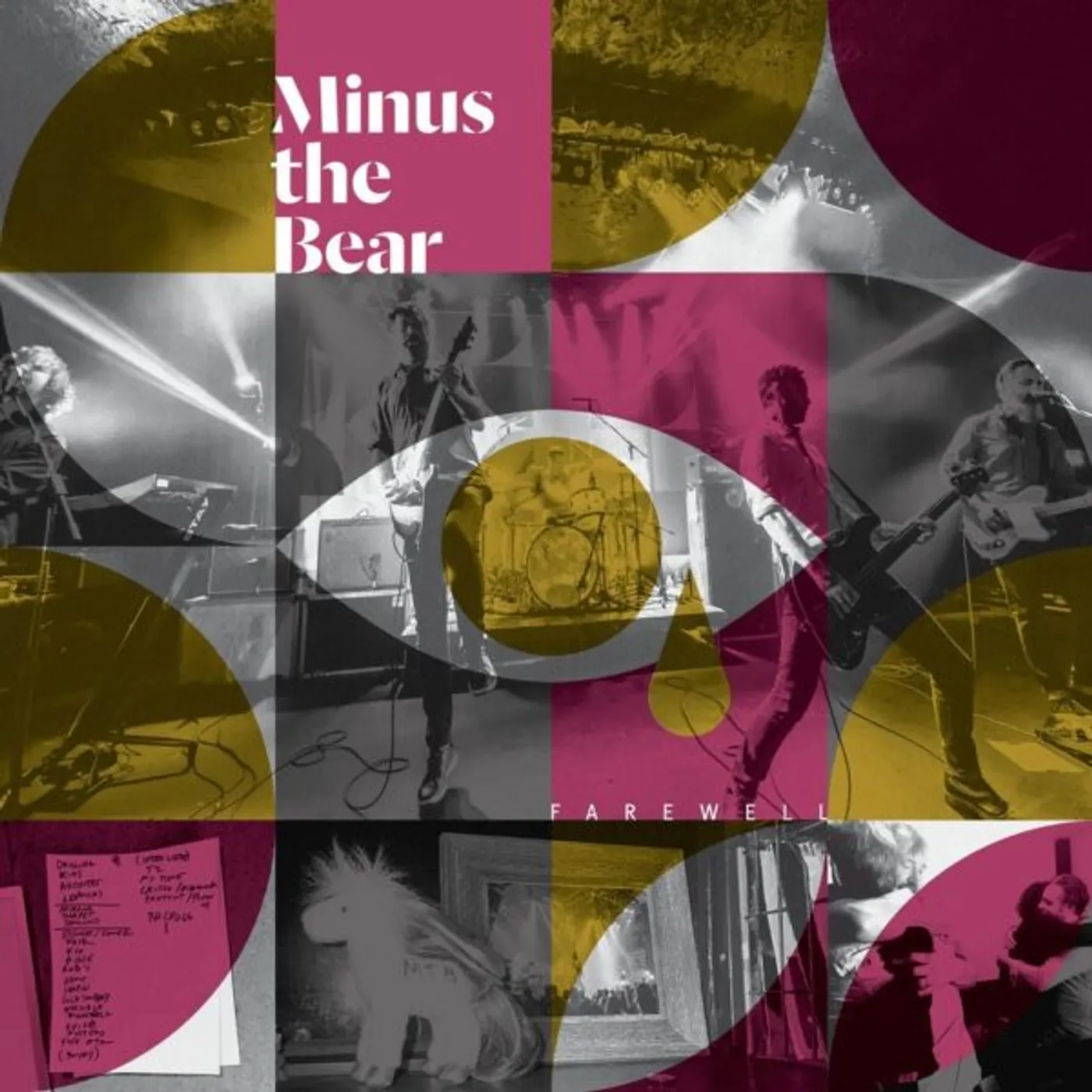 Minus the Bear FAREWELL (GREY VINYL) Vinyl Record - Colored Vinyl, Gray Vinyl