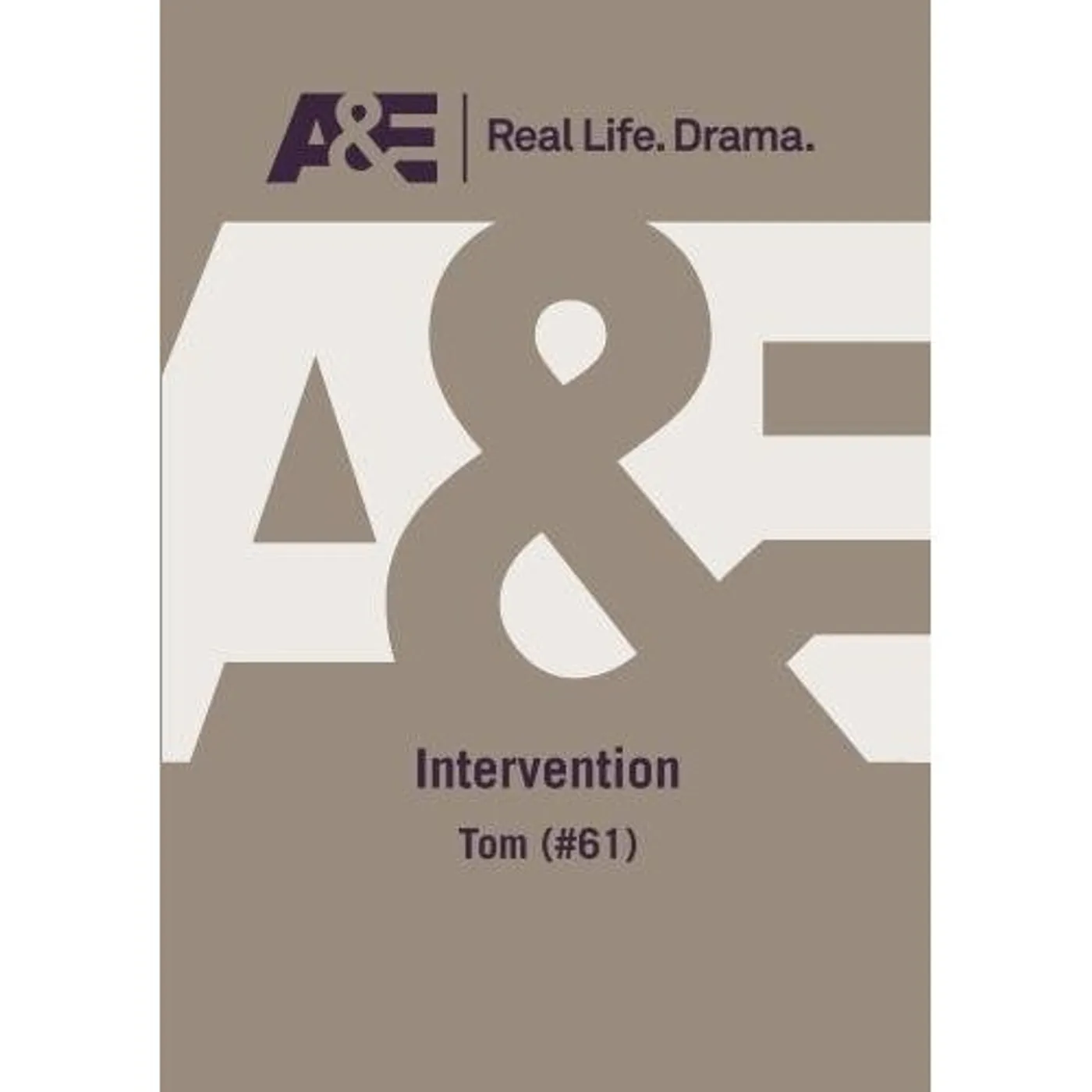 A&E - INTERVENTION: TOM (61) DVD