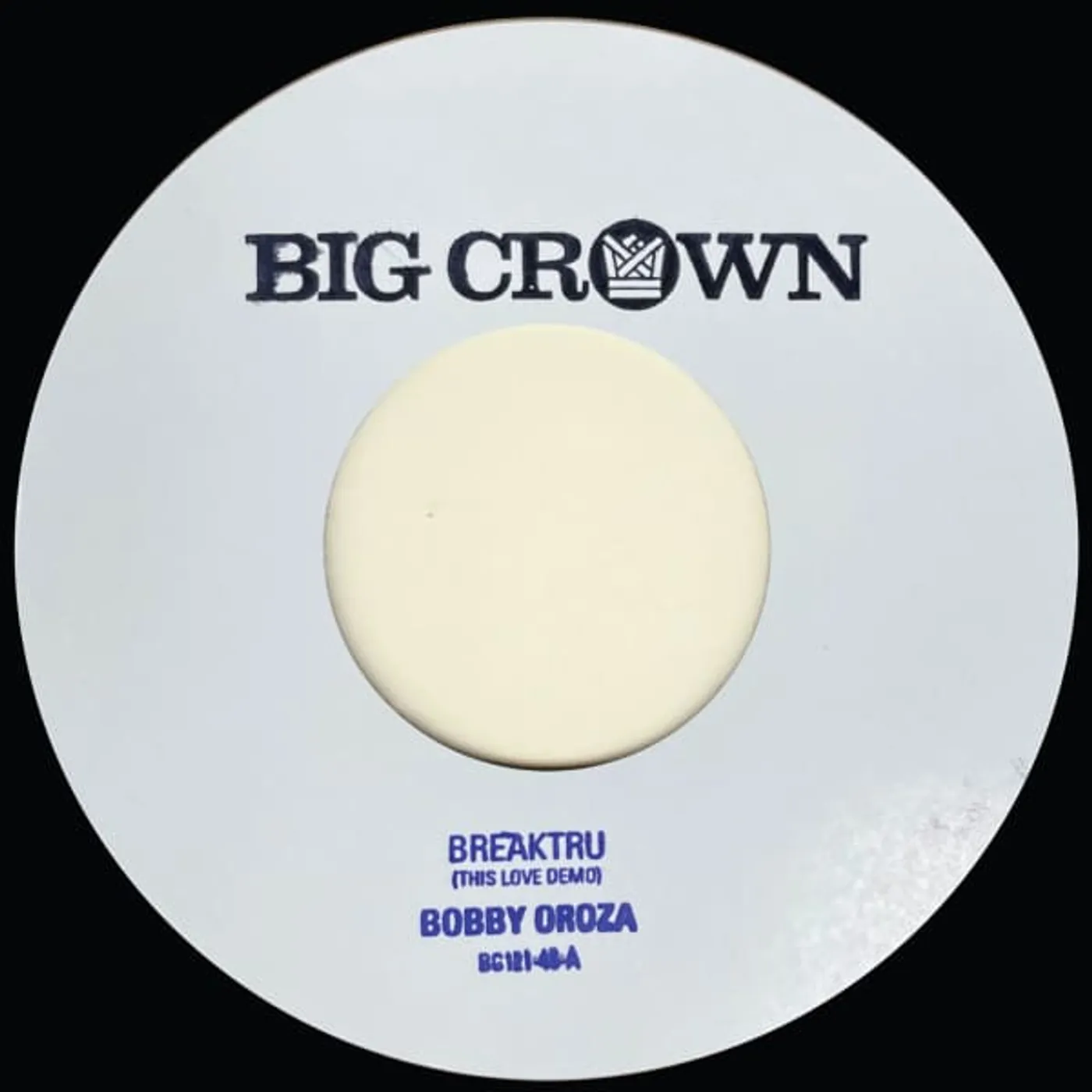 Bobby Oroza BREAKTRU Vinyl Record