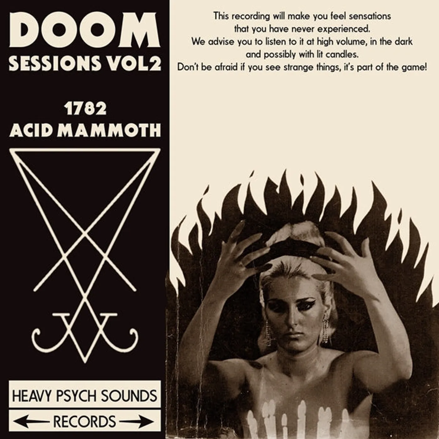 1782 / Acid Mammoth DOOM SESSIONS VOL 2 Vinyl Record
