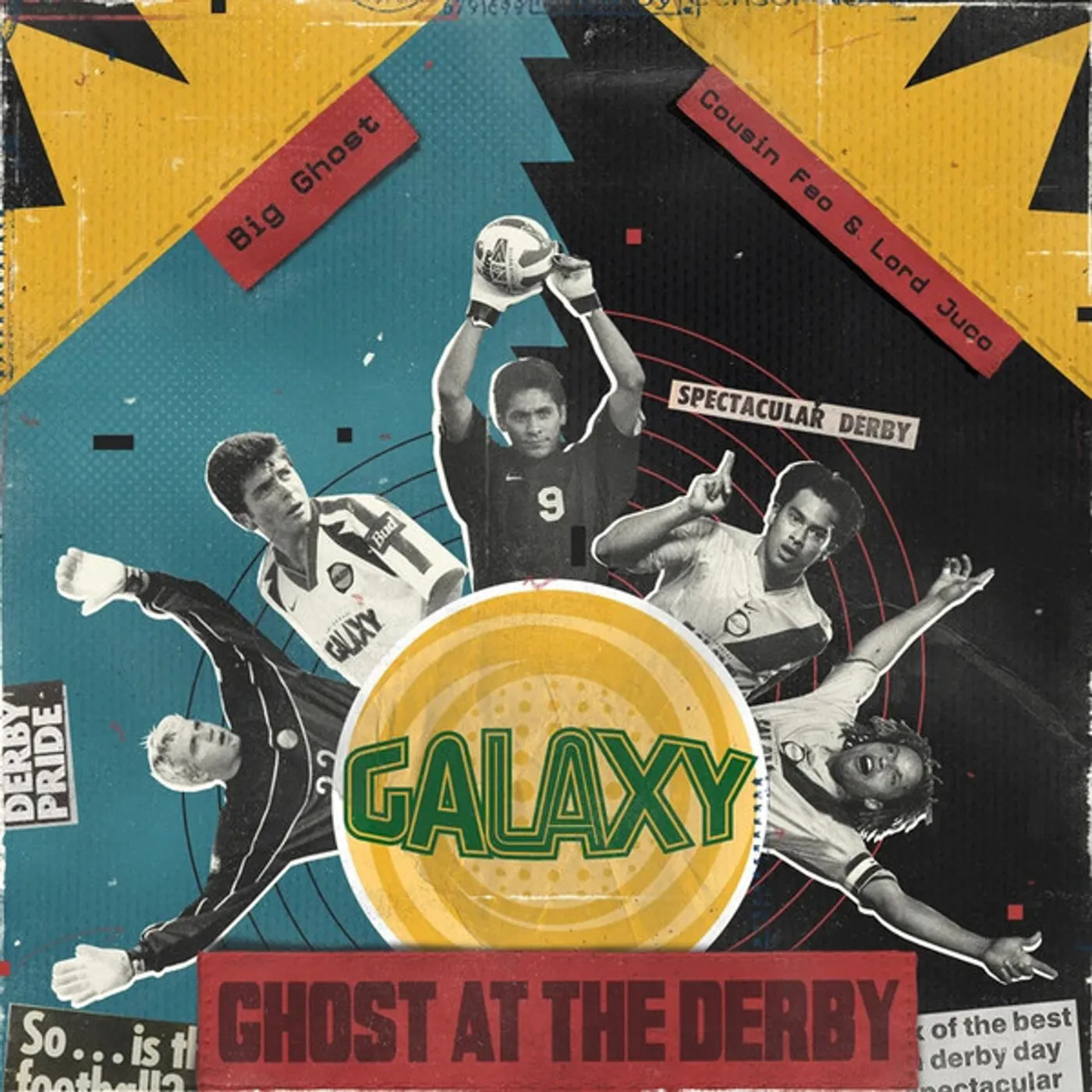 Death At The Derby / Big Ghost Ldtd LOS TRAFICANTES / BODIES IN THE HUDSON Vinyl Record
