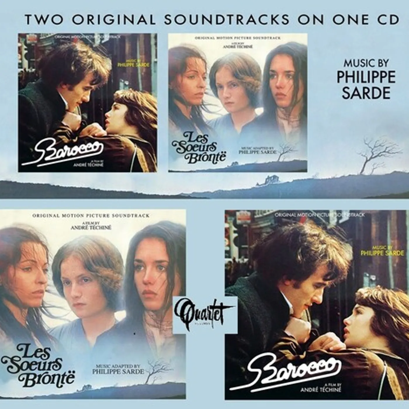 Philippe Sarde BAROCCO / LES SURS BRONTE / Original Soundtrack CD