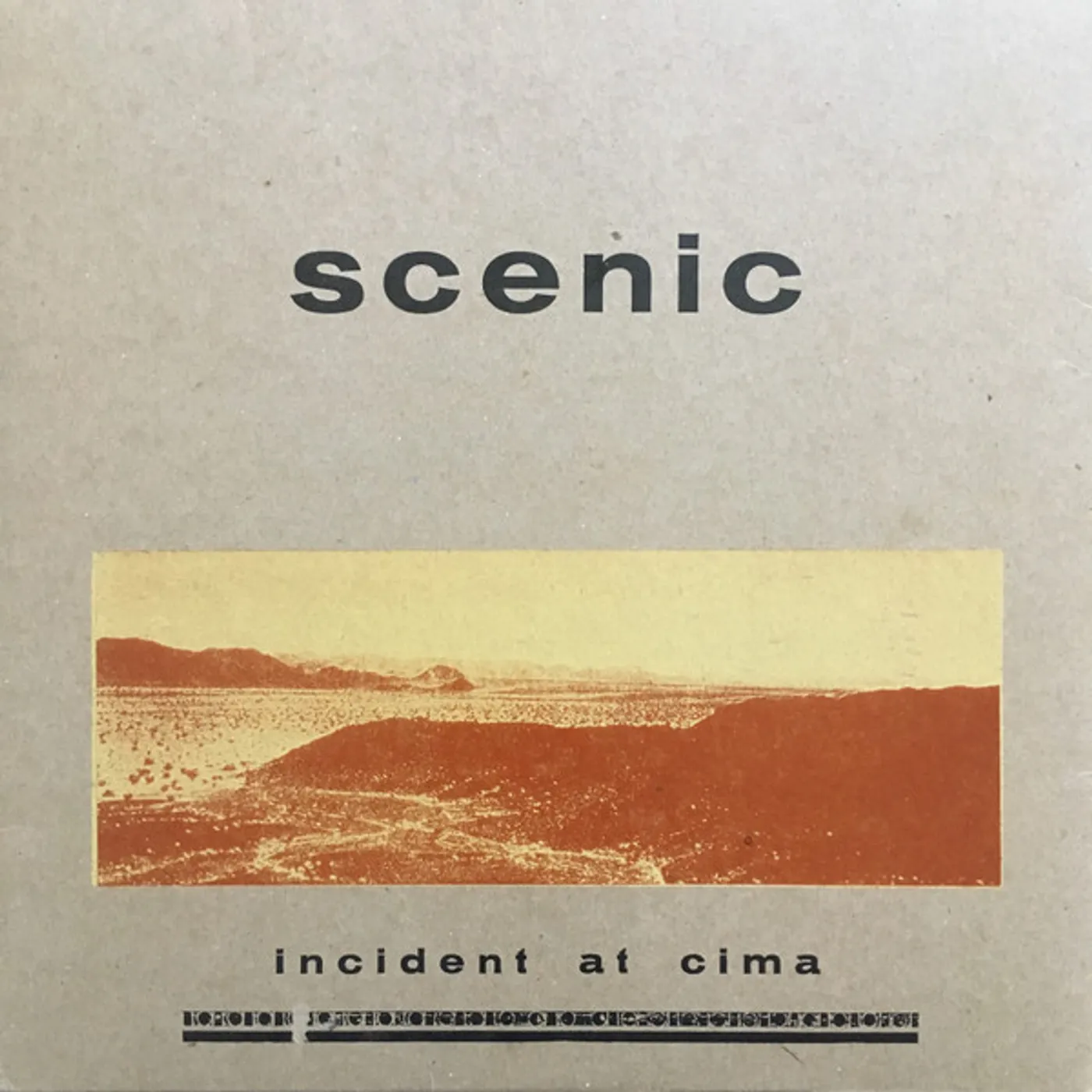 Scenic Incident At Cima Vinyl Record