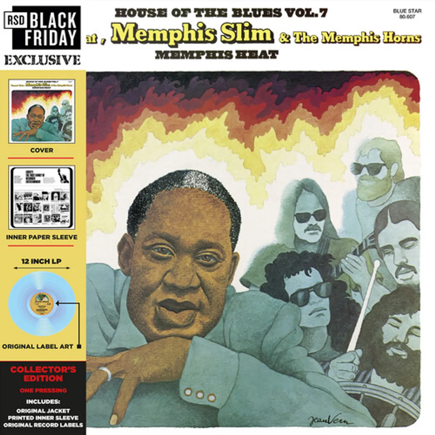Canned Heat / Memphis Slim MEMPHIS HEAT (RSD) (TRANSULCENT BROWN VINYL) Vinyl Record