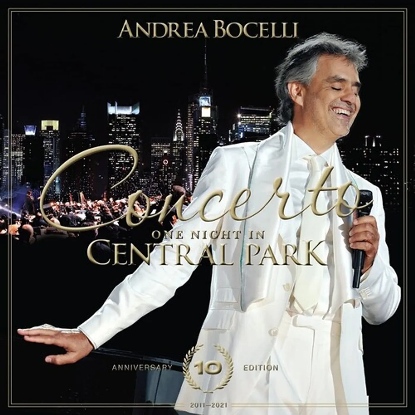 Andrea Bocelli CONCERTO: ONE NIGHT IN CENTRAL PARK - 10TH ANNIVER DVD