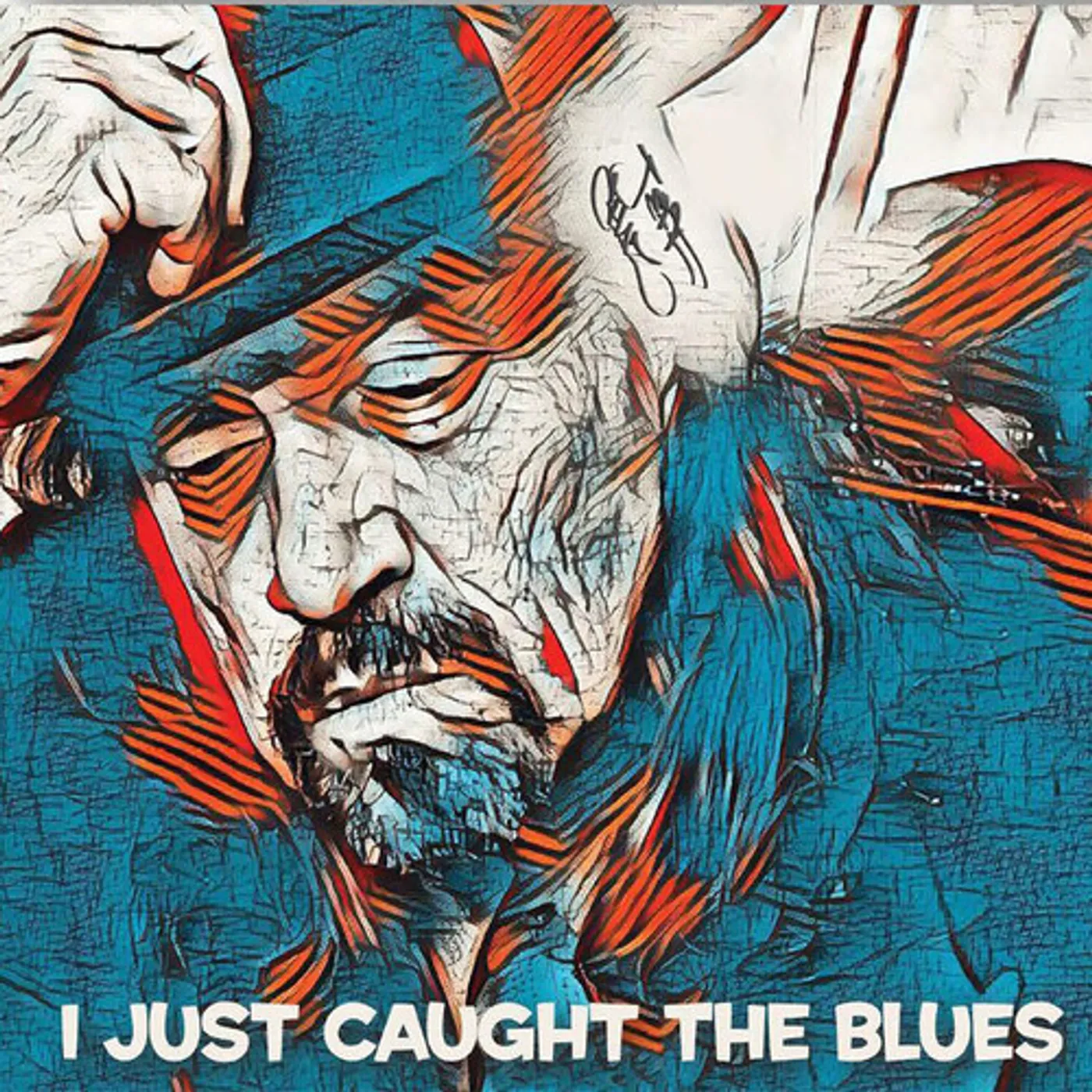 Jeff Chaz JUST CAUGHT THE BLUES CD