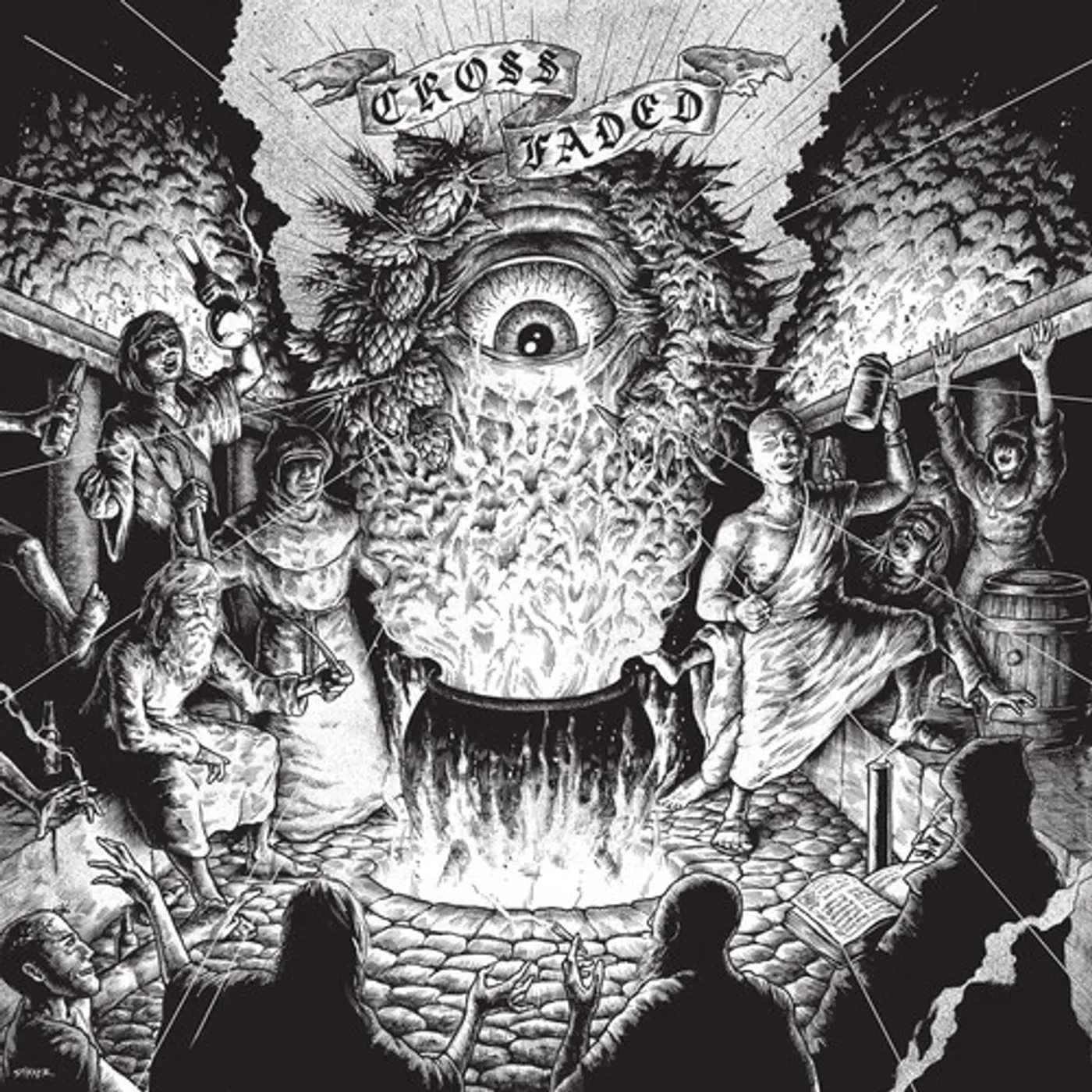 Trappist Cross Faded Vinyl Record