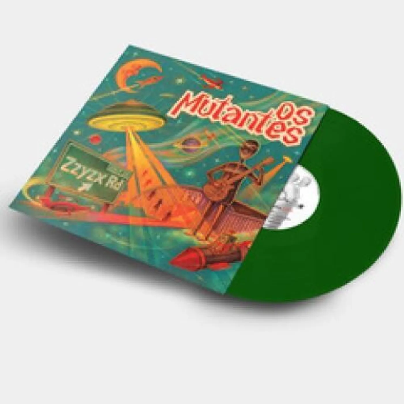 Os Mutantes ZZYZX (OLIVE GREEN VINYL) Vinyl Record