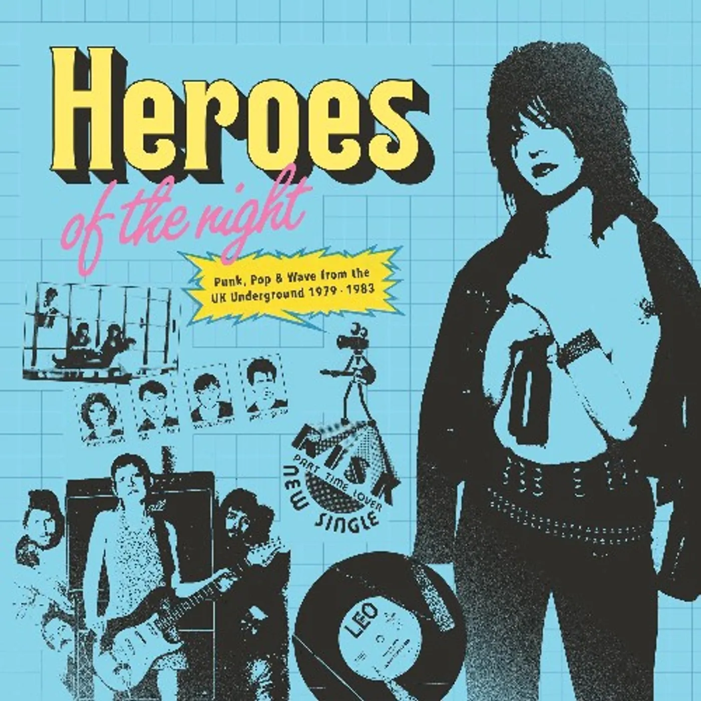 Various Artists  HEROES OF THE NIGHT Vinyl Record