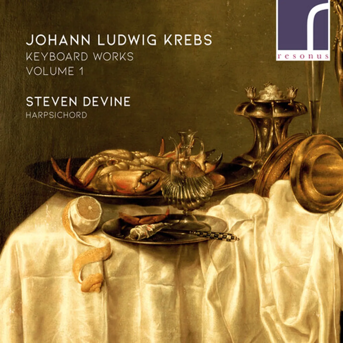 Steven Devine KREBS: KEYBOARD WORKS, VOL. 1 CD