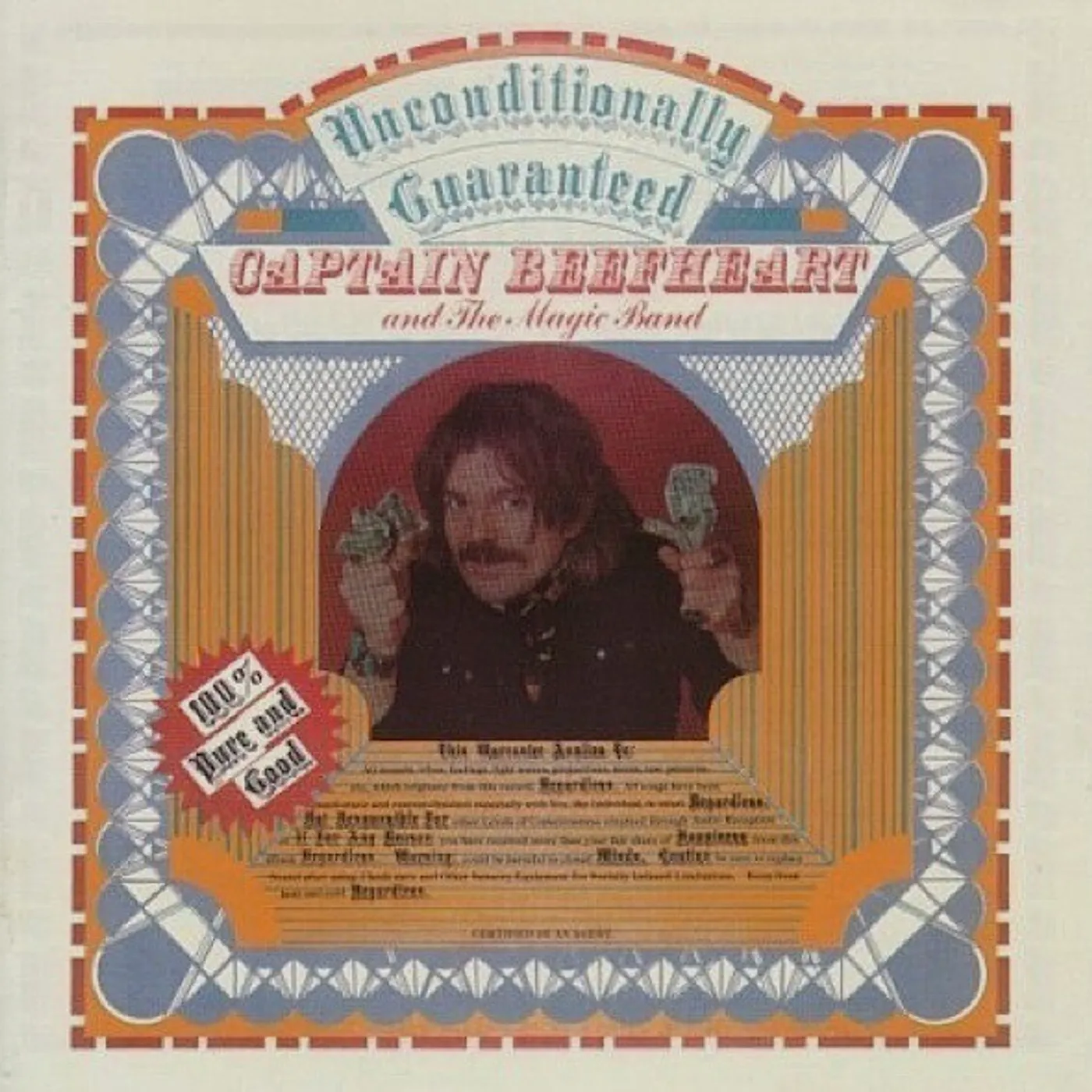 Captain Beefheart & His Magic Band Unconditionally Guaranteed Vinyl Record
