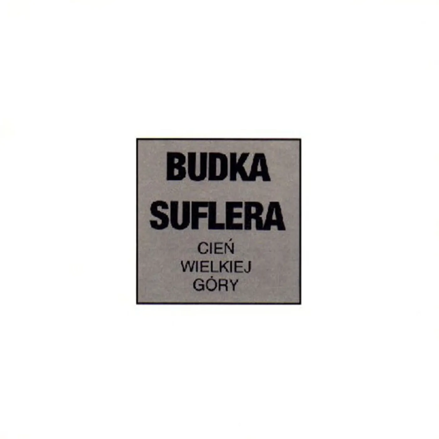 Budka Suflera CIEN WIELKIEJ GORY Vinyl Record