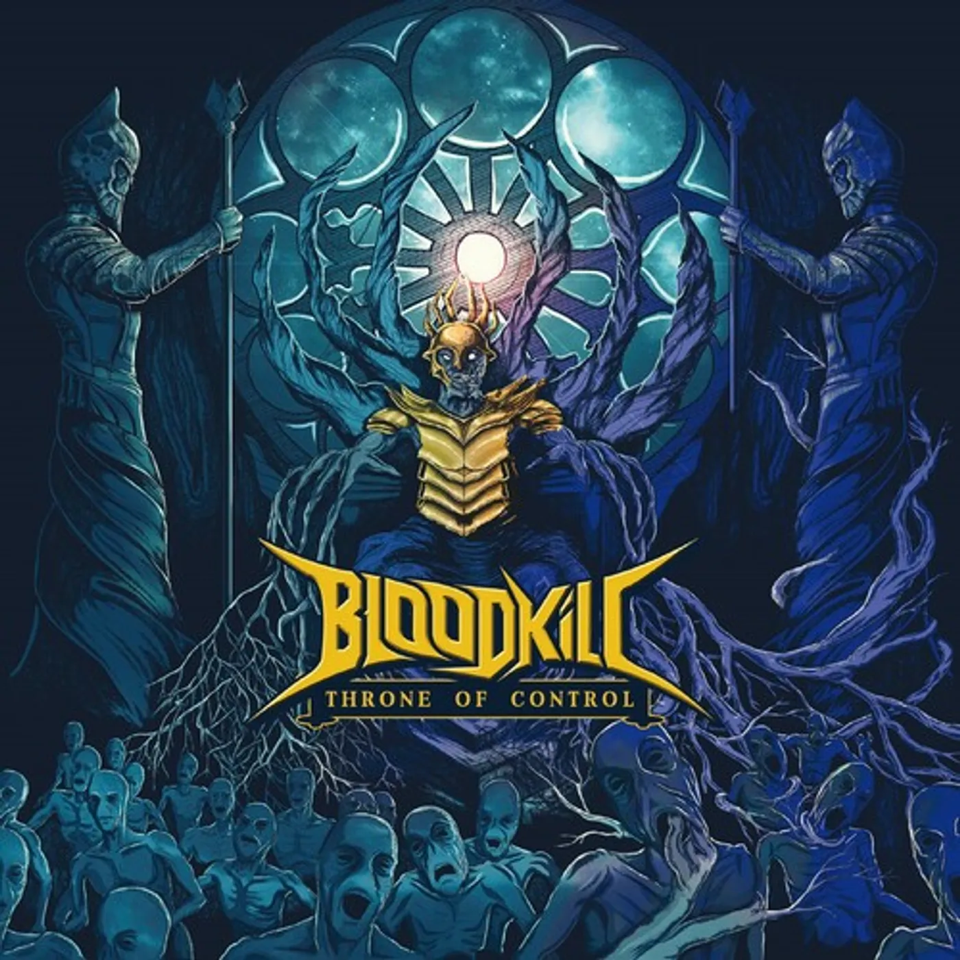 Bloodkill THRONE OF CONTROL CD