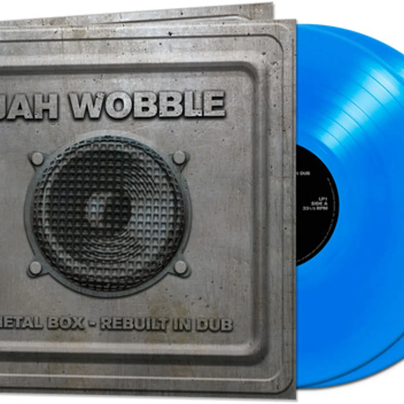 Jah Wobble METAL BOX - REBUILT IN DUB (BLUE VINYL)