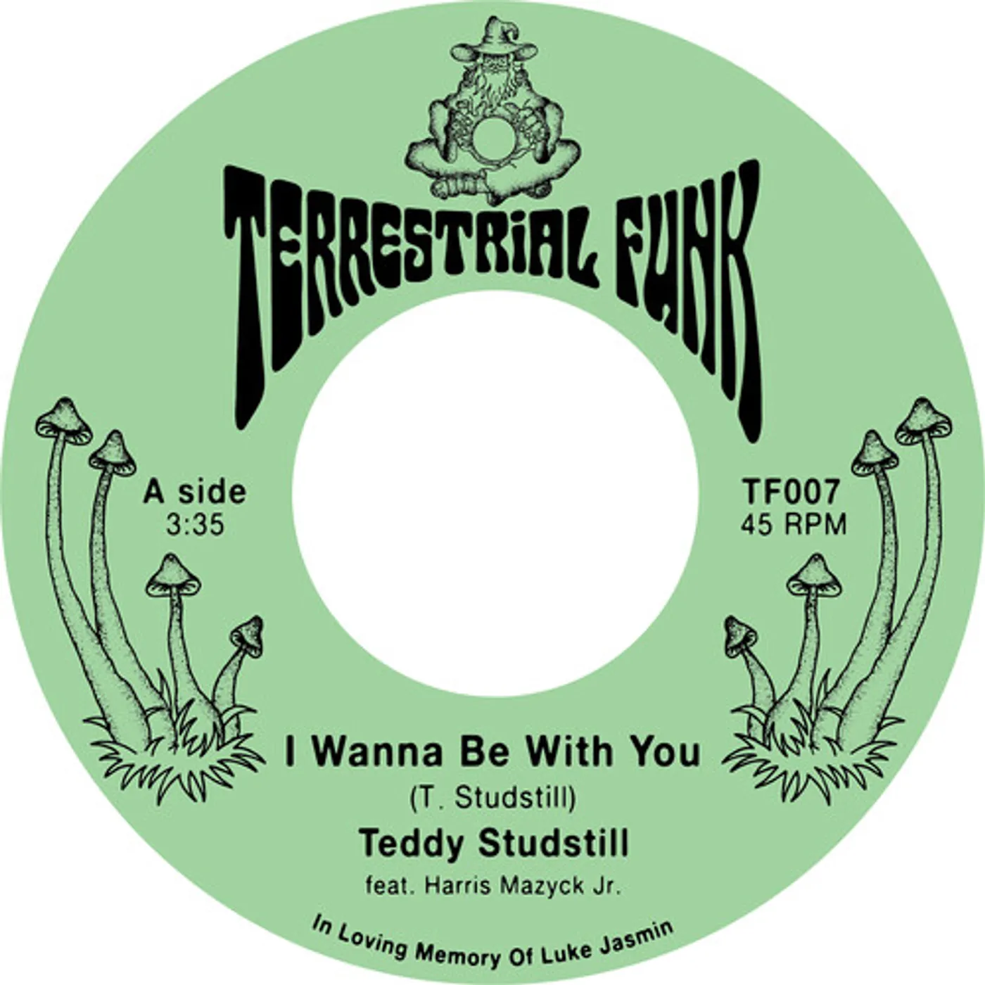 Teddy Studstill I Wanna Be With You / There Comes a Time Vinyl Record