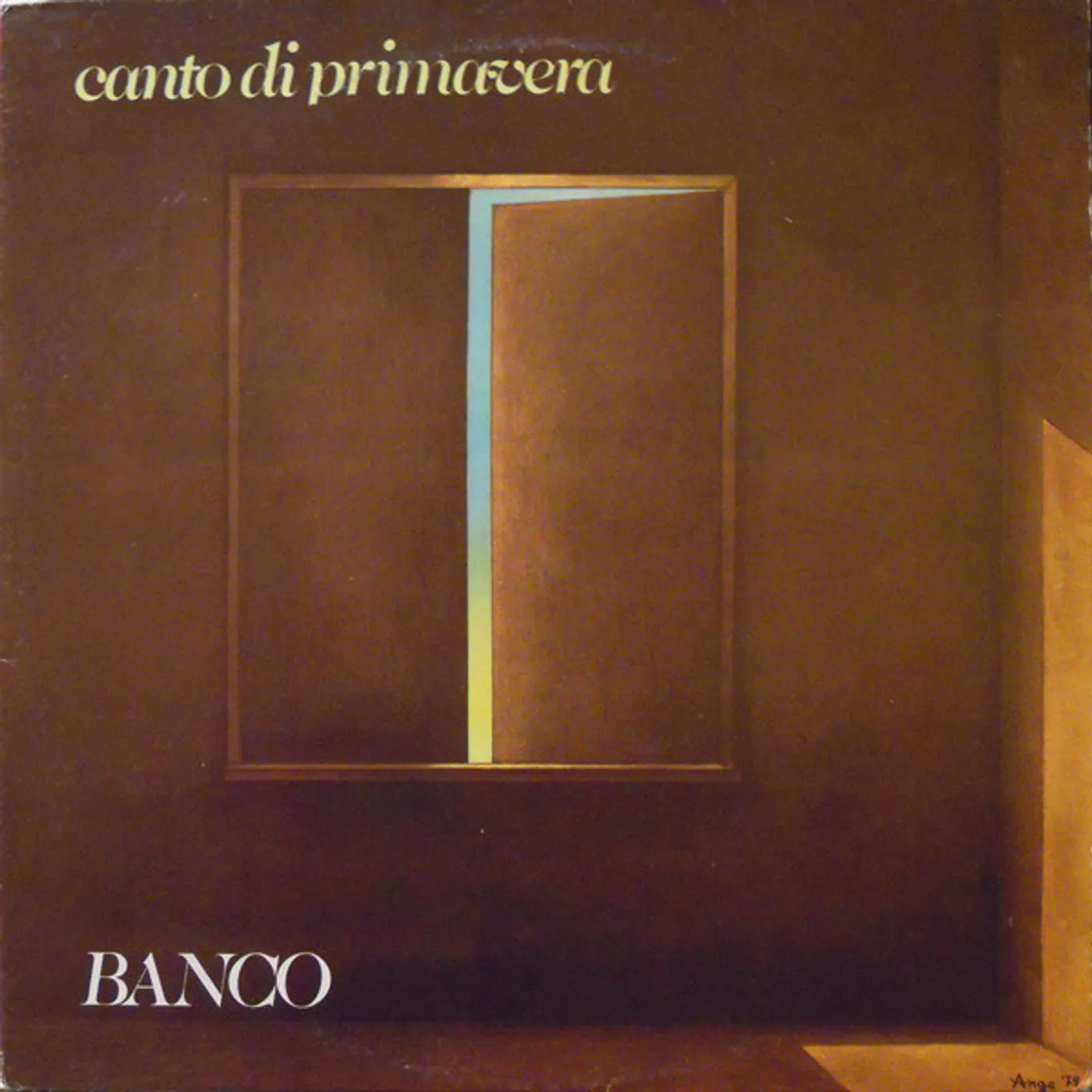 Banco Del Mutuo Soccorso Canto Di Primavera Vinyl Record