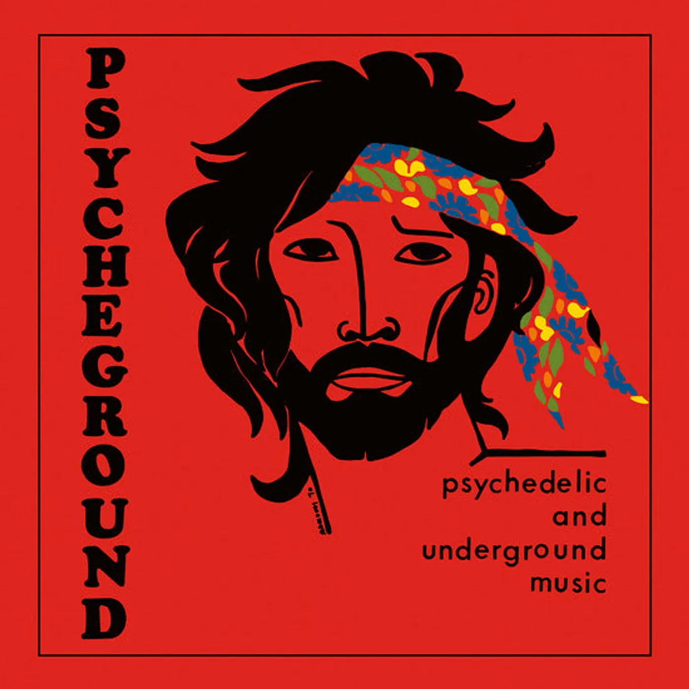 PSYCHEGROUND GROUP Psychedelic And Underground Music Vinyl Record