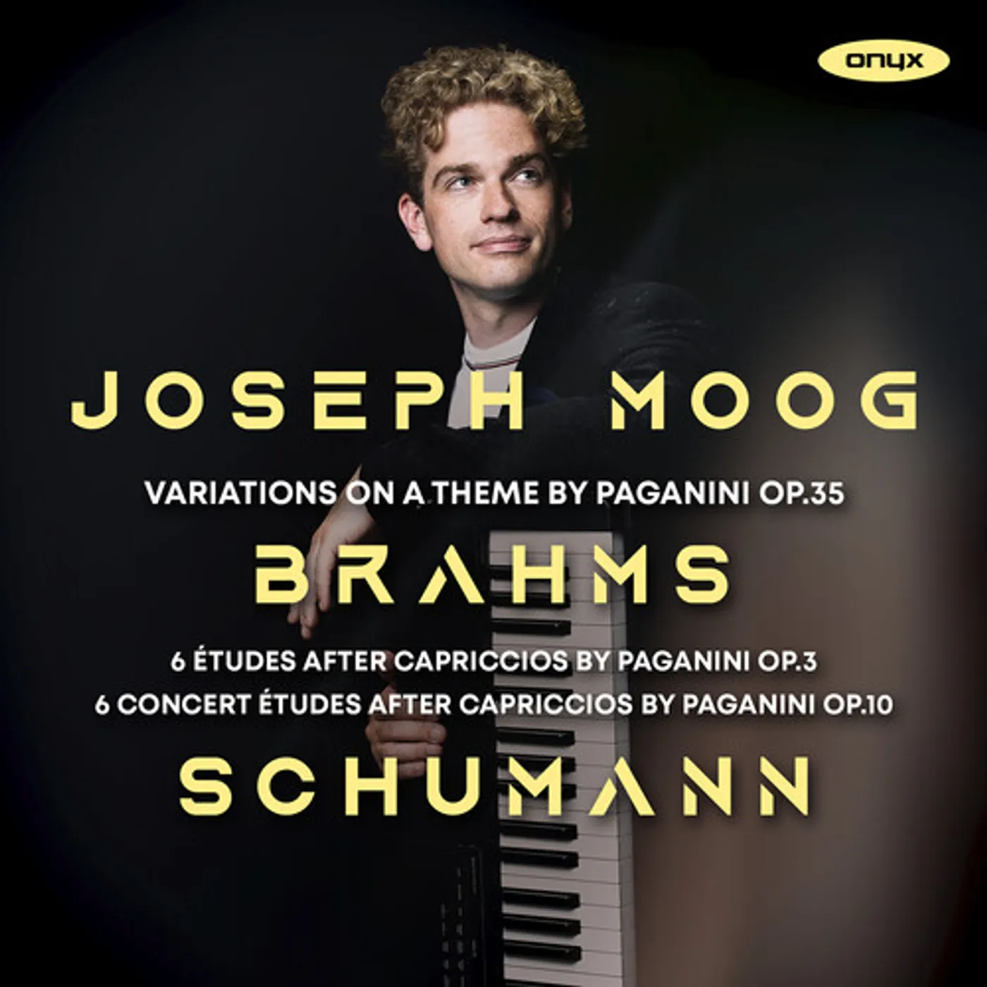 Joseph Moog BRAHMS: VARIATIONS ON A THEME BY PAGANINI OP.35 CD
