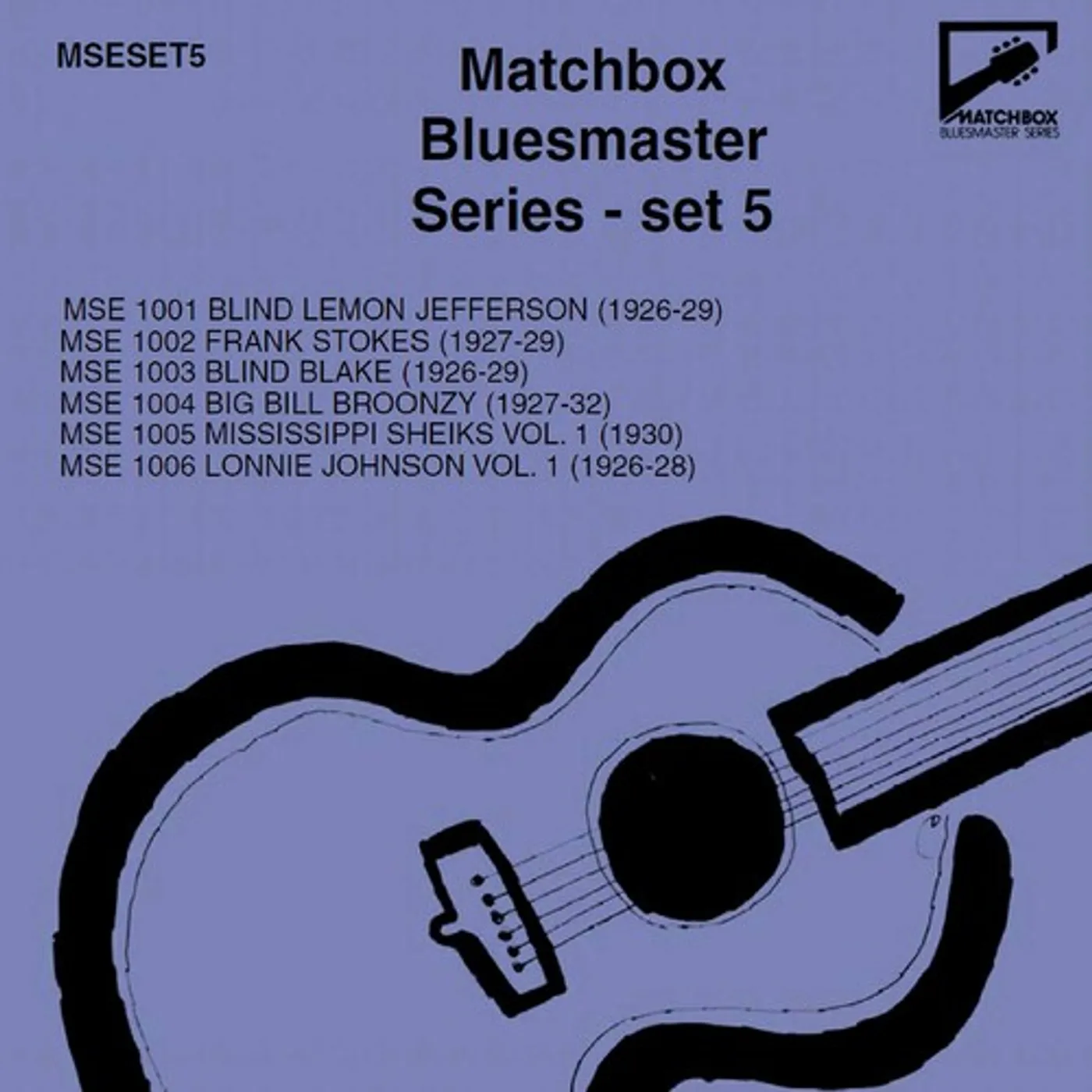 Various Artists  MATCHBOX BLUESMASTER SERIES, VOL. 5 CD