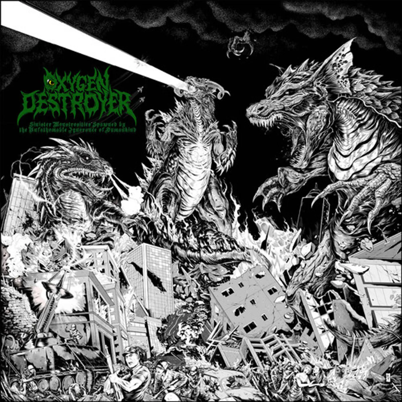 Oxygen Destroyer SINISTER MONSTROSITIES SPAWNED BY THE UNFATHOMABLE CD