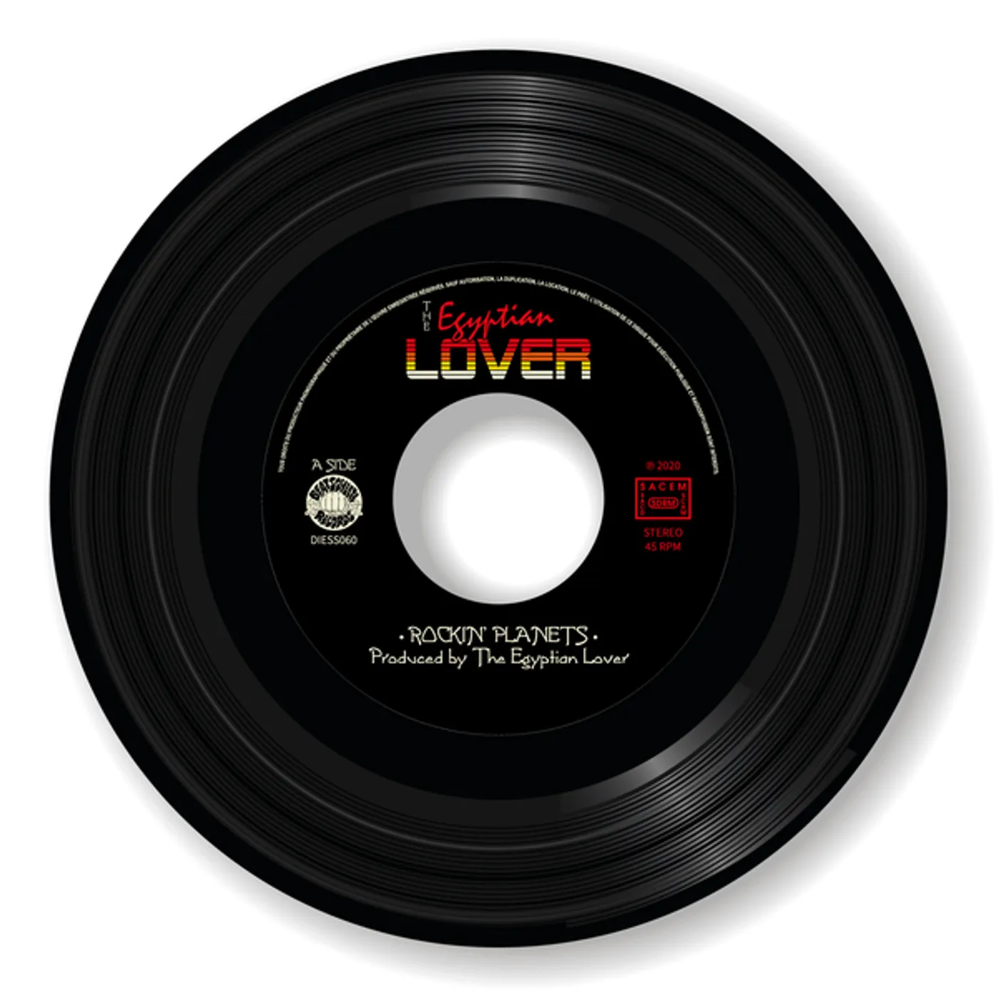 Egyptian Lover ROCKIN PLANETS Vinyl Record