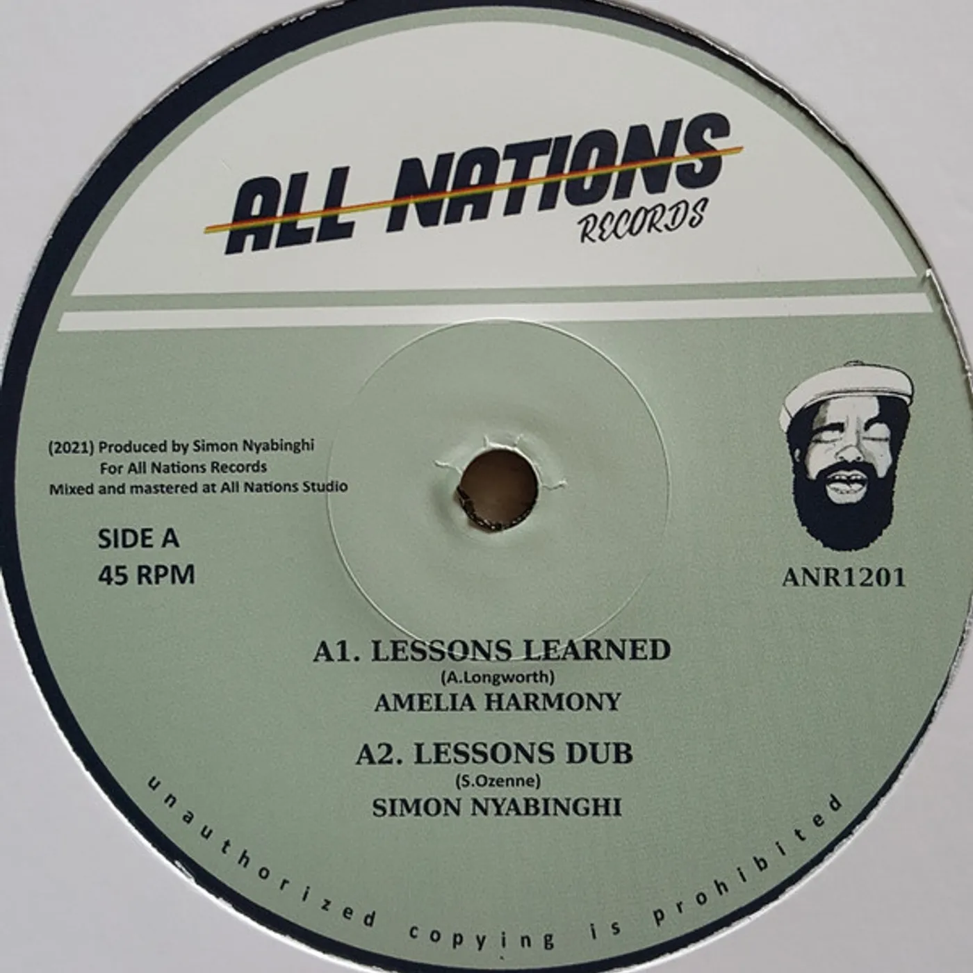 Amelia Harmony LESSONS LEARNED Vinyl Record