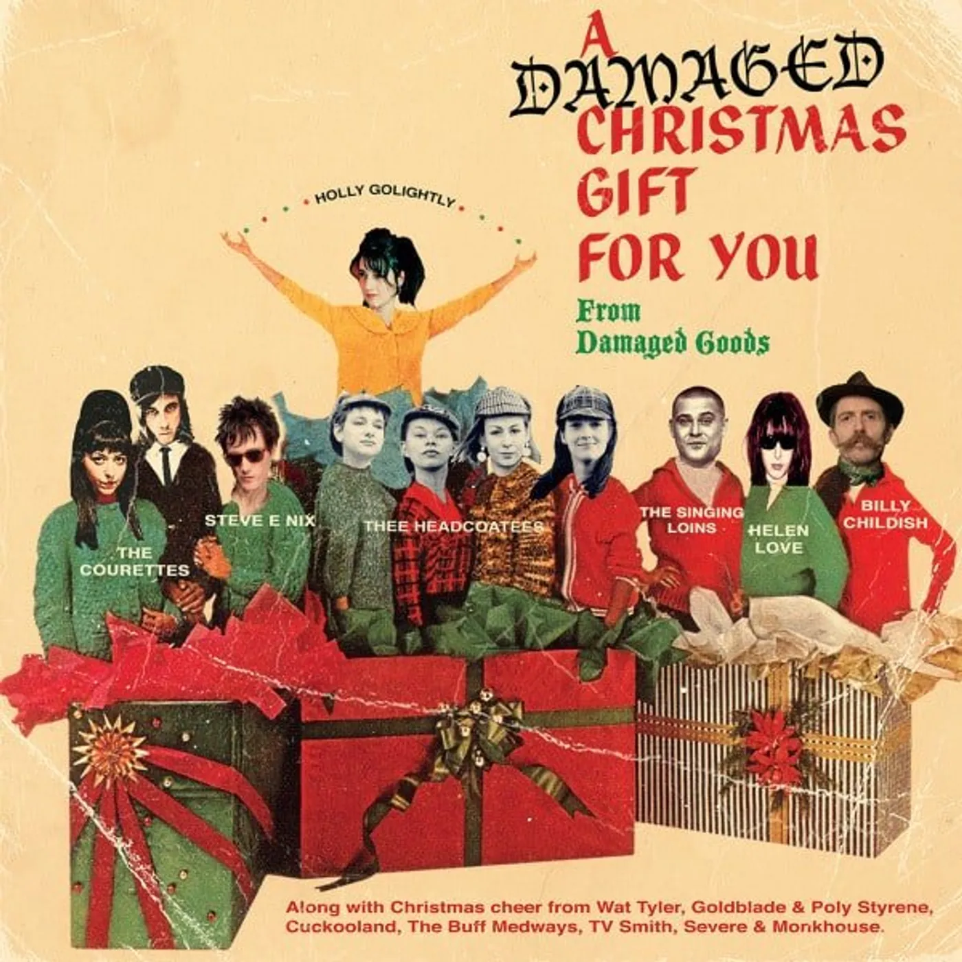 DAMAGED CHRISTMAS GIFT FOR YOU / VARIOUS Vinyl Record
