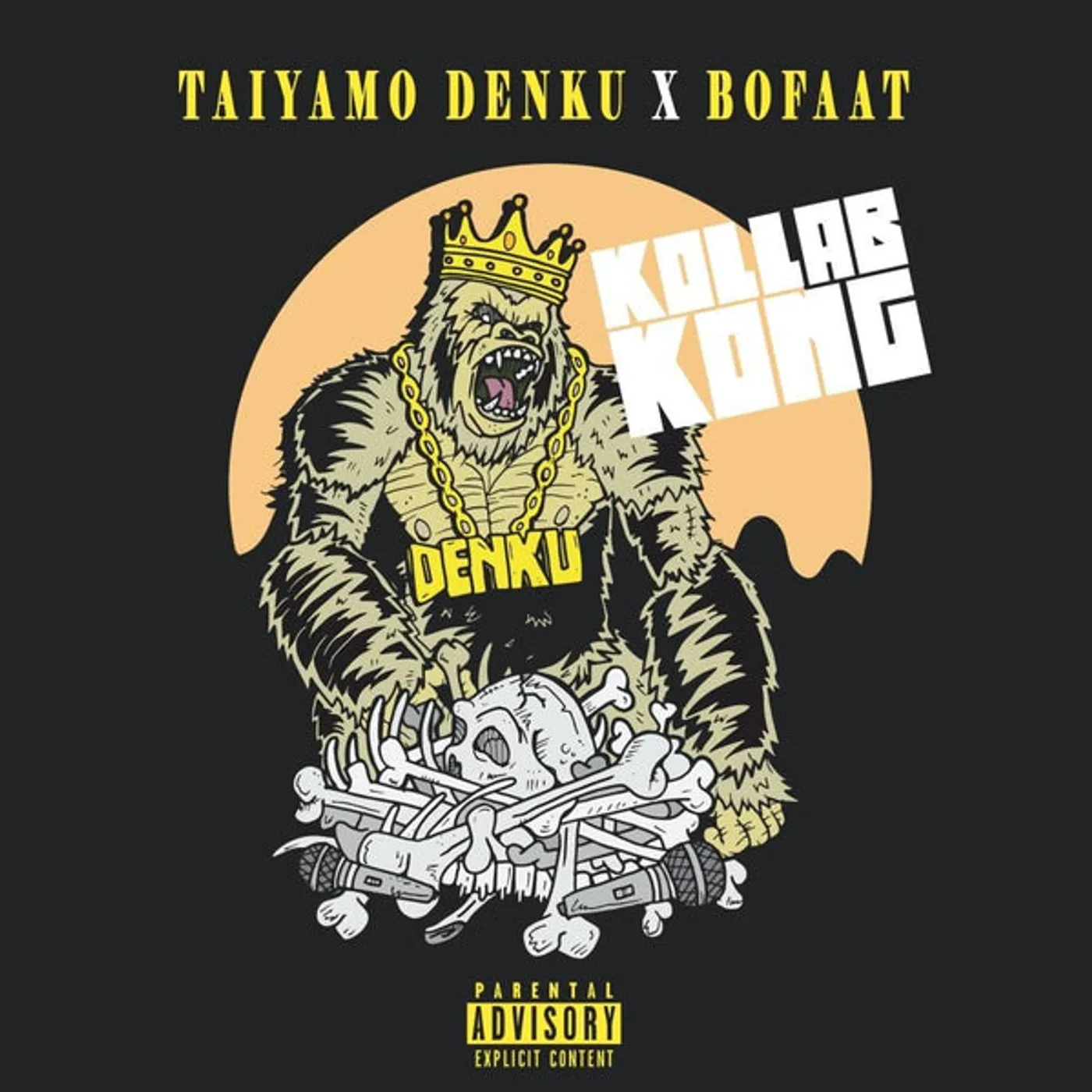 Taiyamo Denku / Bofaatbeatz KOLLAB KOING (SPLATTERED VINYL) Vinyl Record