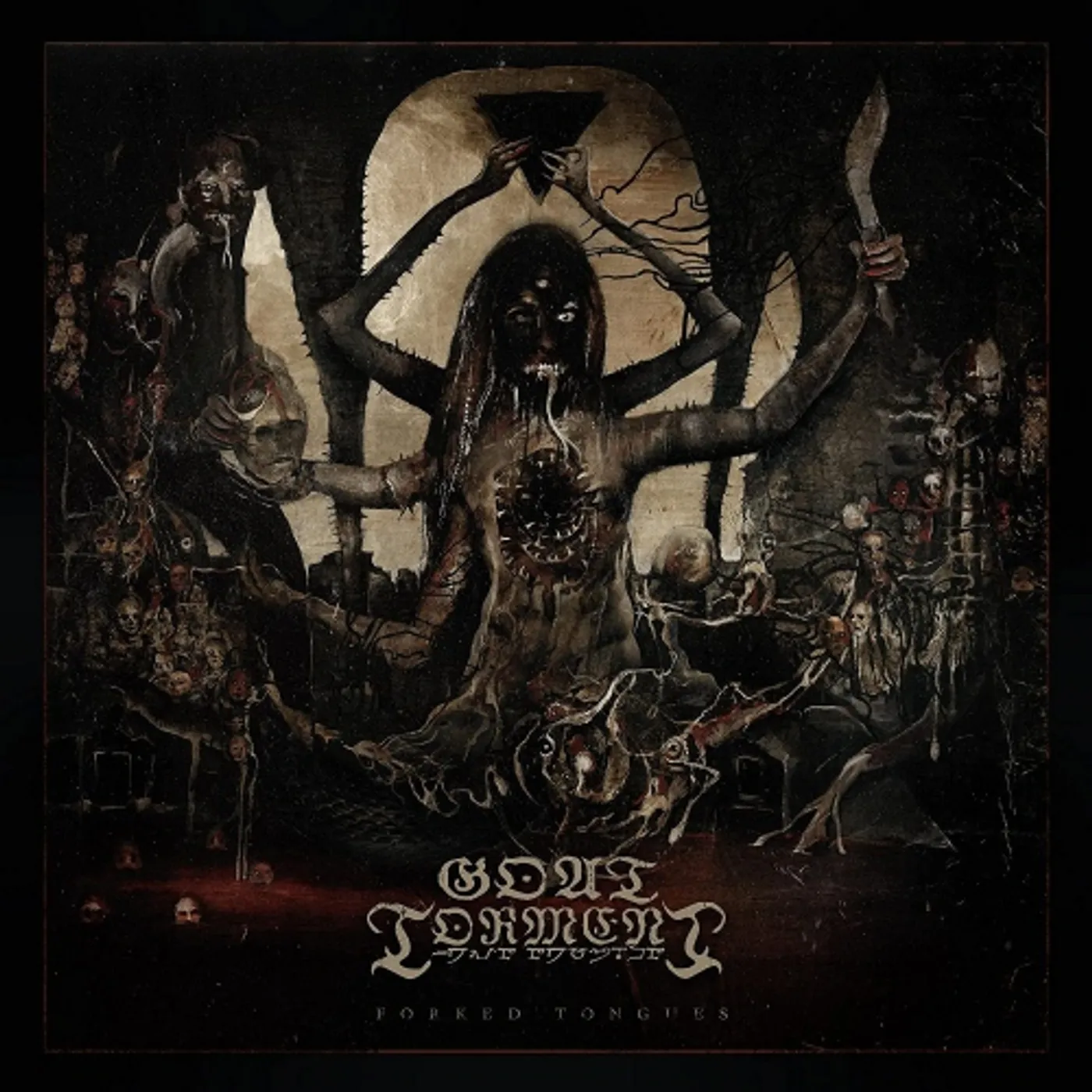 Goat Torment Forked Tongues Vinyl Record