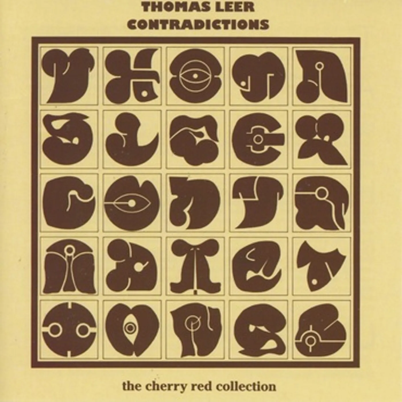 Thomas Leer Contradictions Vinyl Record