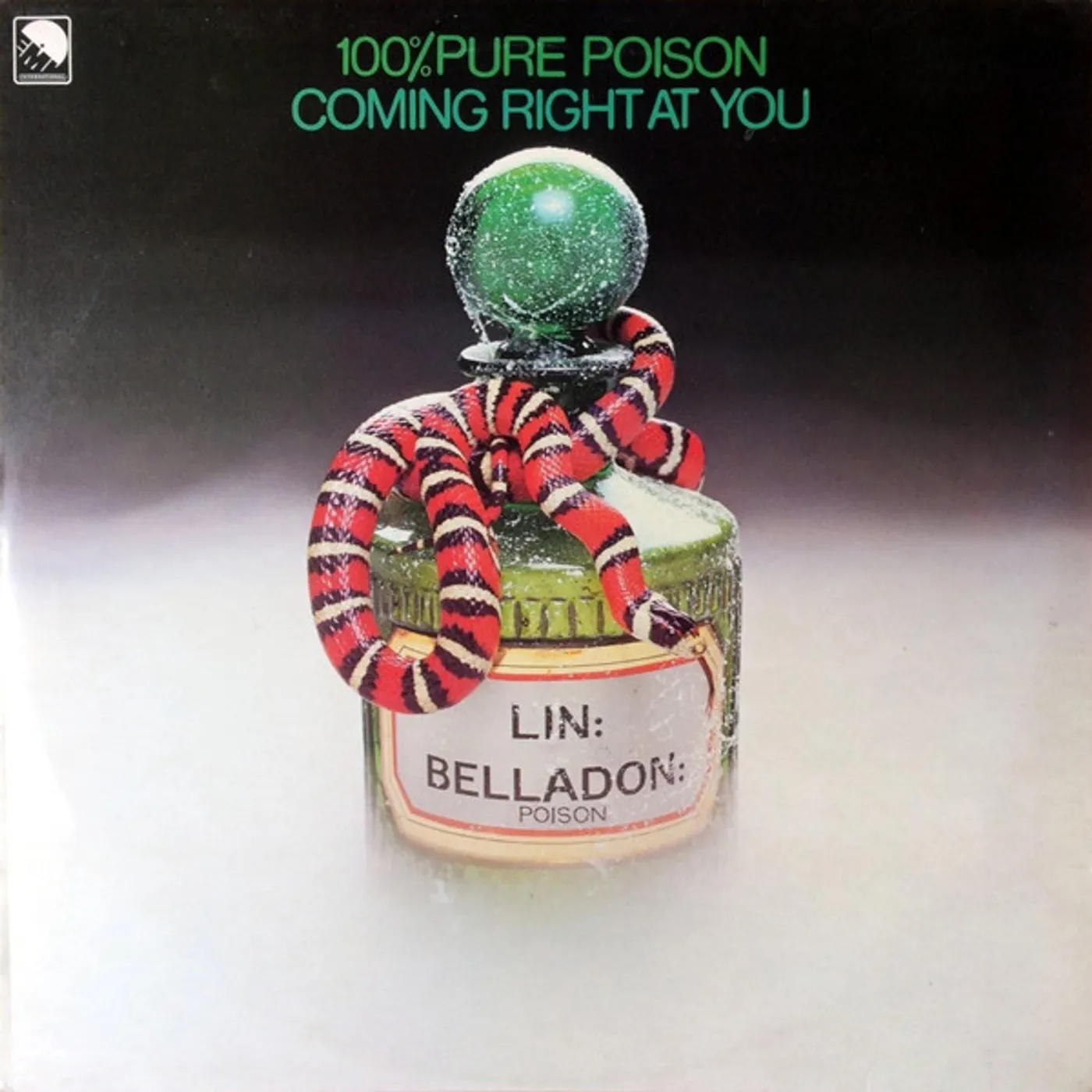 100% Pure Poison Coming Right At You Vinyl Record