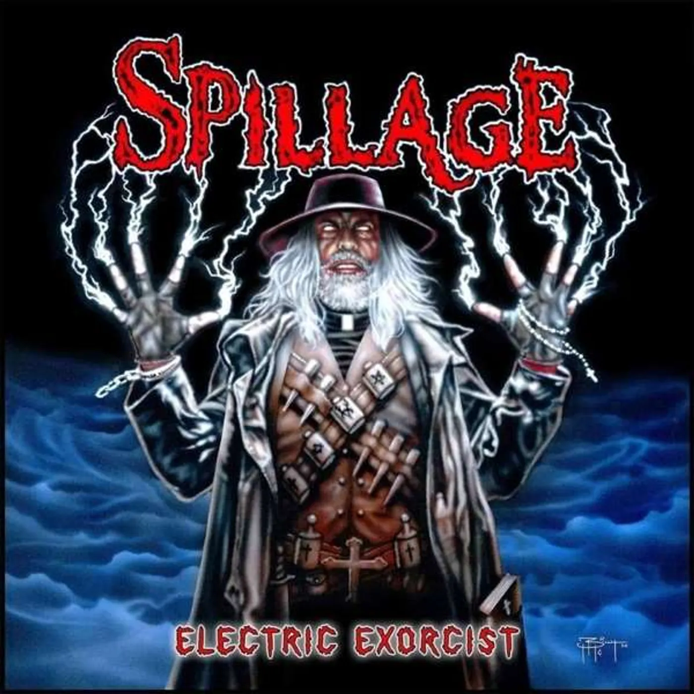 Spillage ELECTRIC EXORCIST (RED VINYL) Vinyl Record