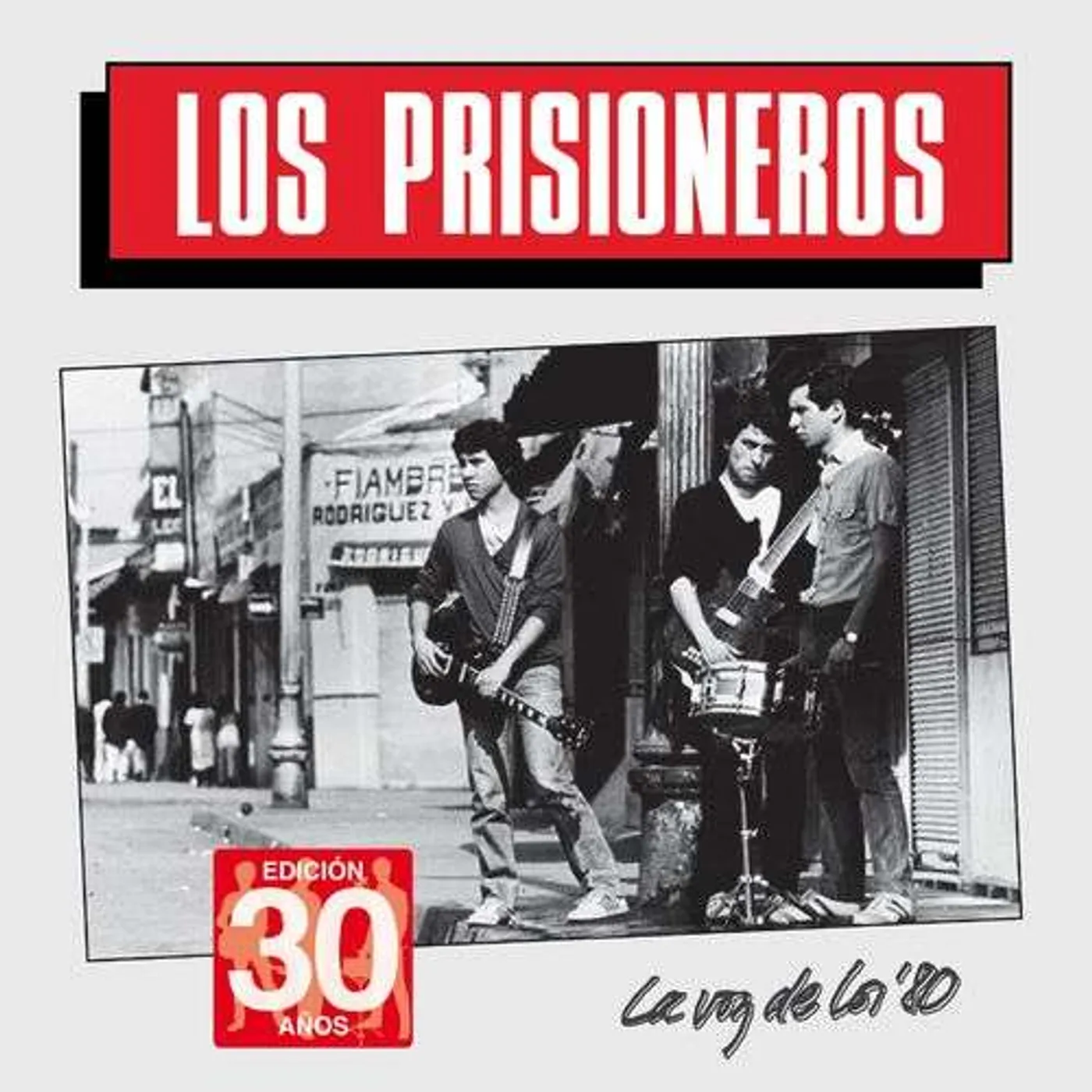 Los Prisioneros LA VOZ DE LOS '80 Vinyl Record