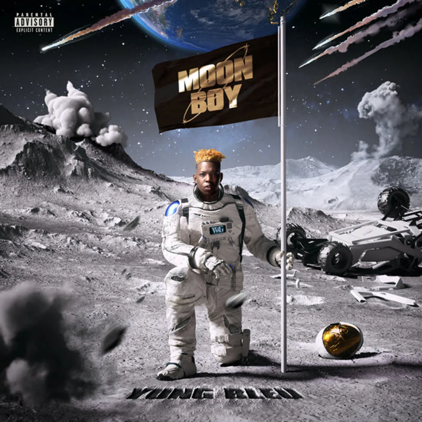 Yung Bleu Moon Boy (Moon Surface) Vinyl Record