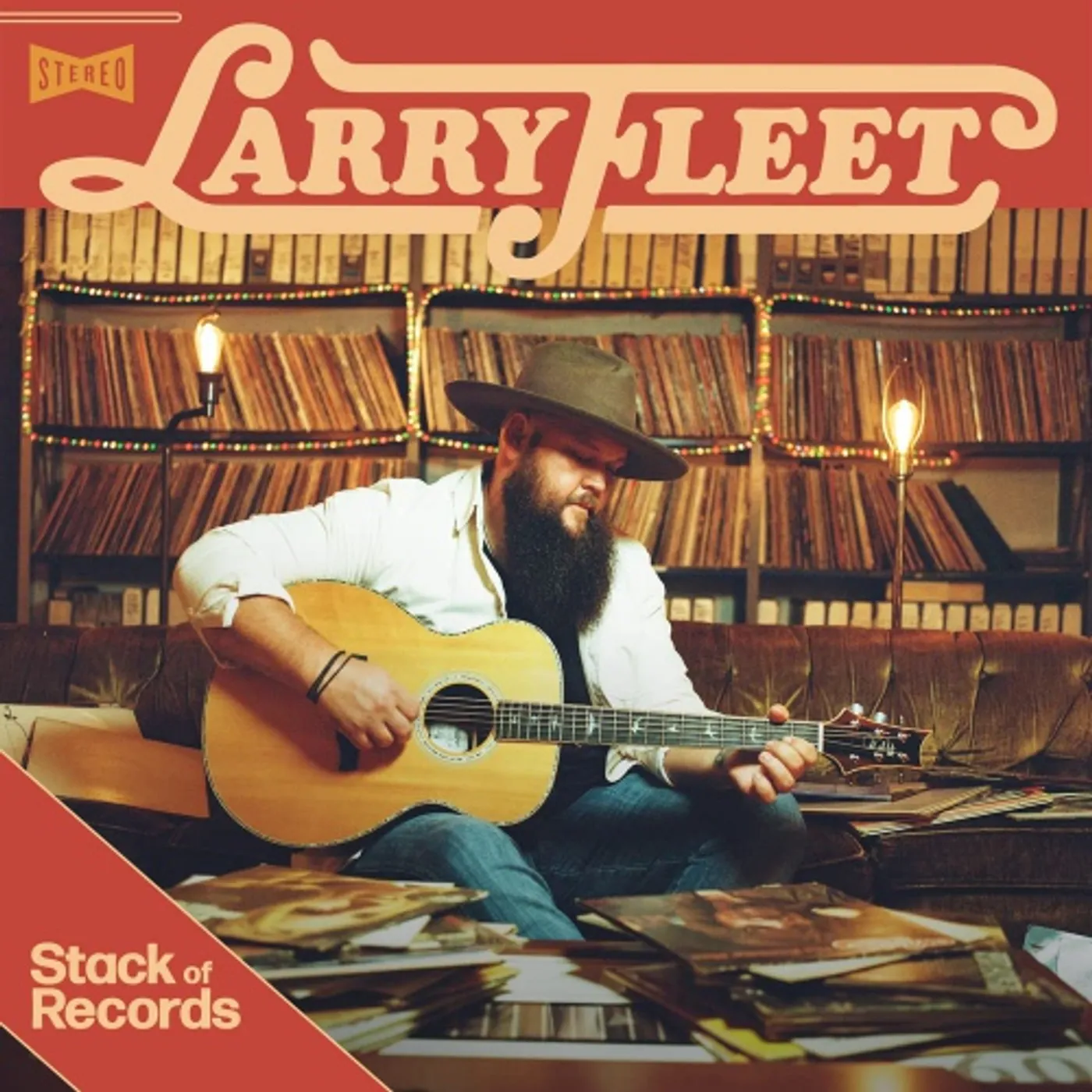 Larry Fleet Stack of Records Vinyl Record
