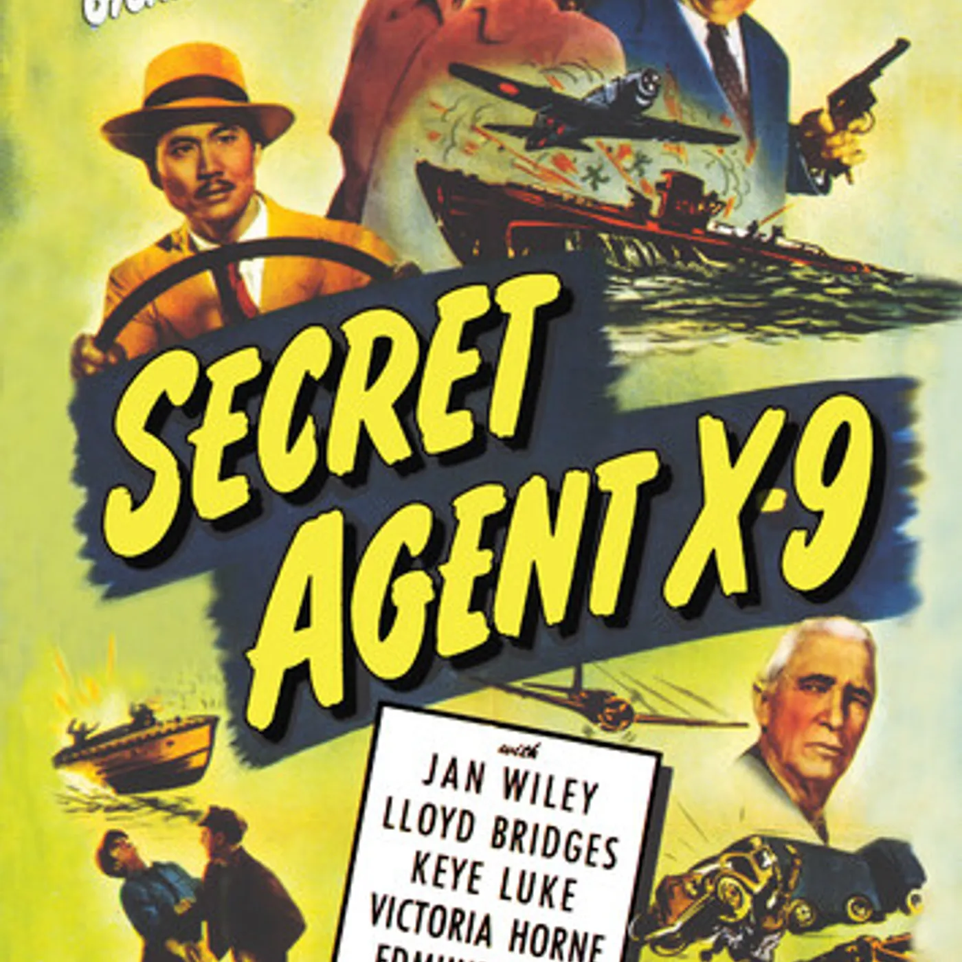 Secret Agent X-9 (1945 serial) SECRET AGENT X-9 (1945) DVD