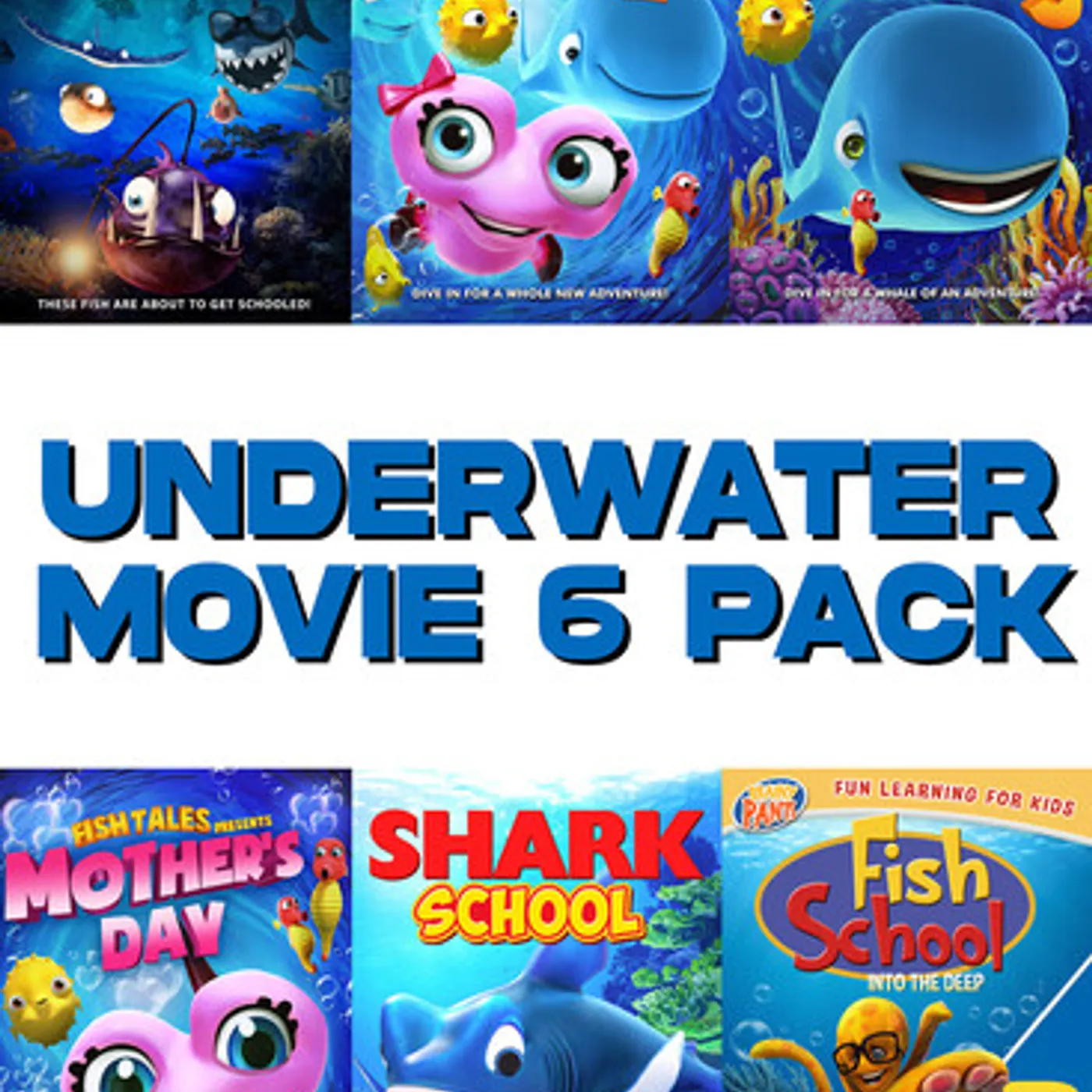 UNDERWATER (MOVIE 6 PACK) DVD