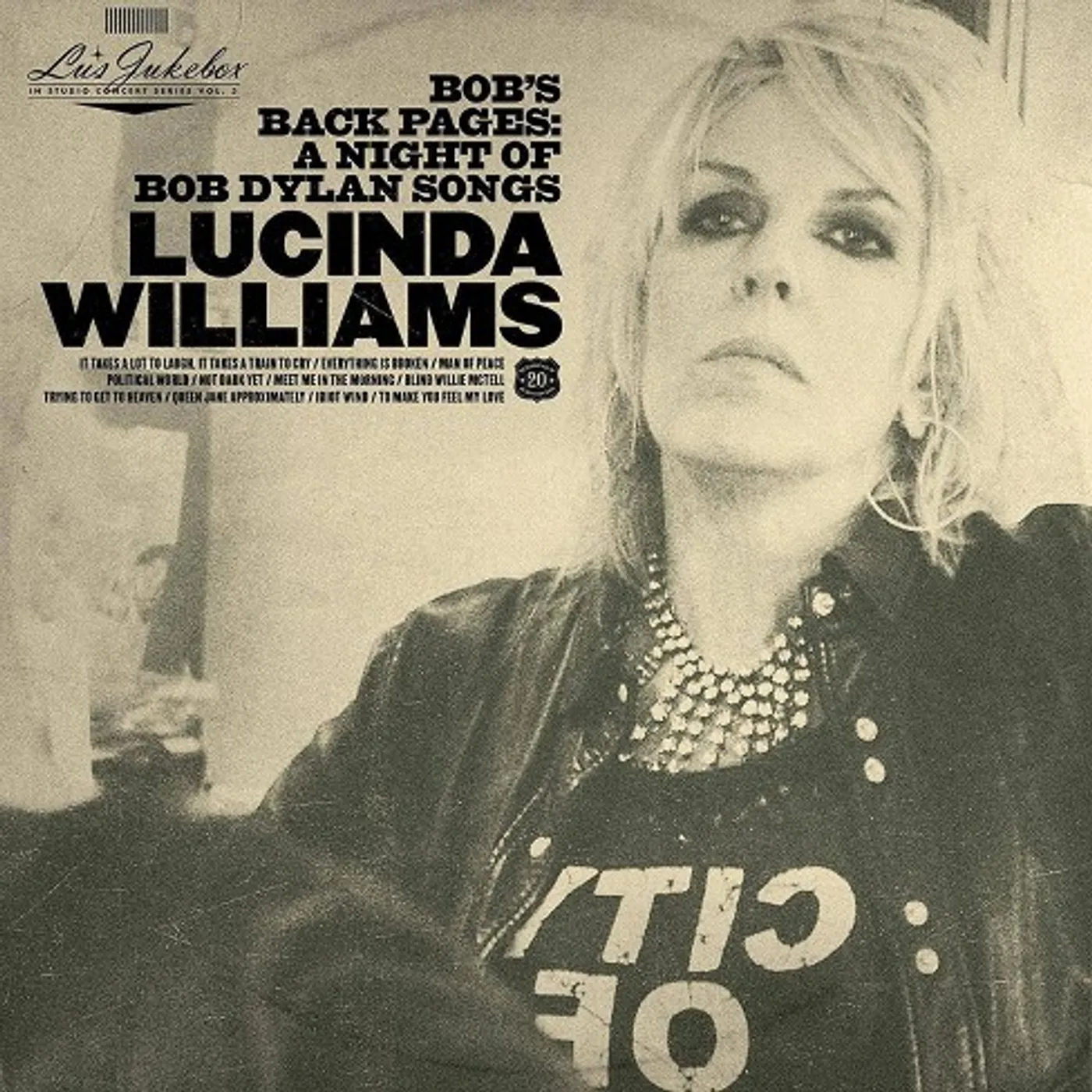 Lucinda Williams LU'S JUKEBOX VOL. 3: BOB'S BACK PAGES: A NIGHT OF Vinyl Record