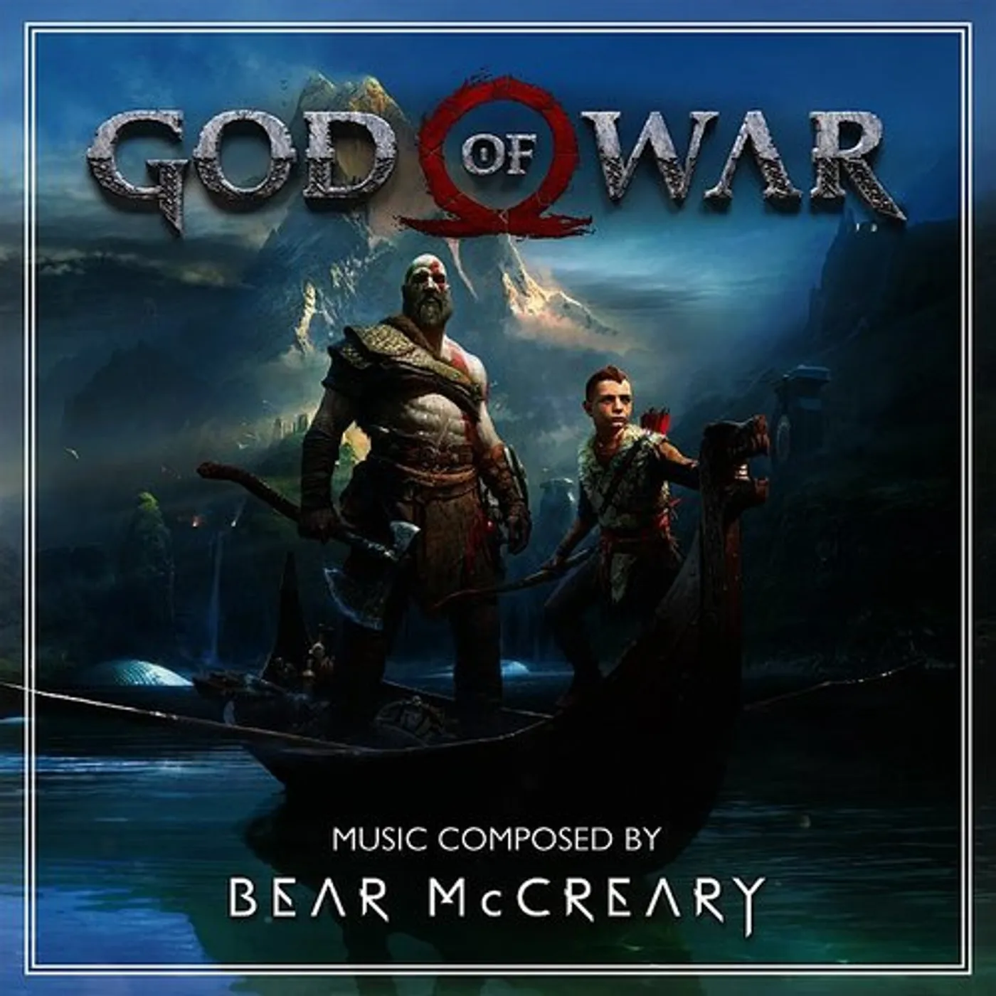 Bear McCreary GOD OF WAR / Original Soundtrack Vinyl Record - Blue Vinyl, Colored Vinyl, Gold Vinyl, 180 Gram Pressing