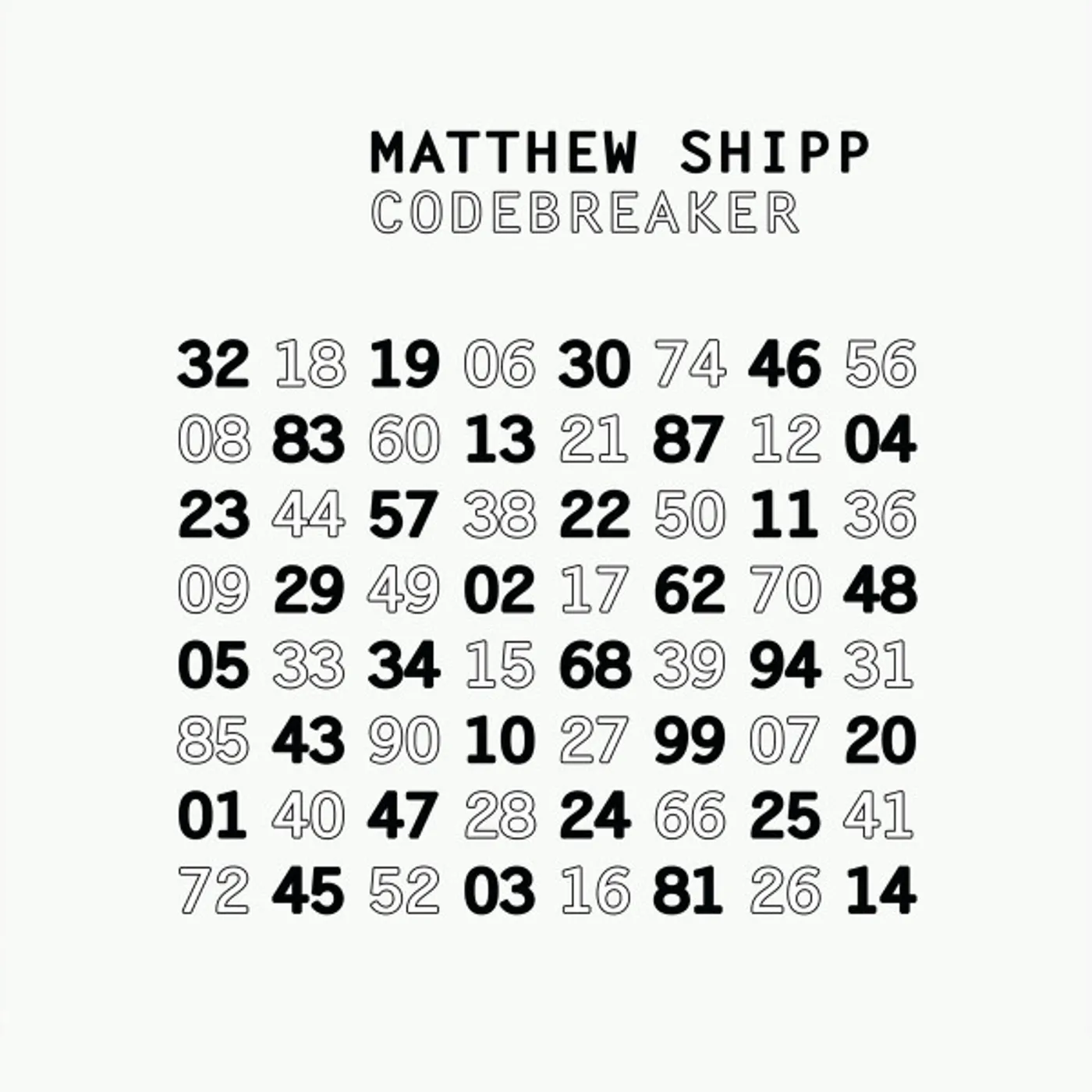 Matthew Shipp Codebreaker Vinyl Record