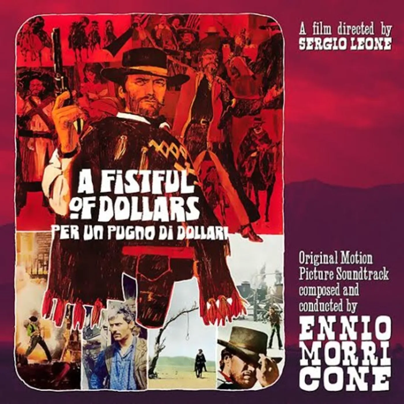 Ennio Morricone FISTFUL OF DOLLARS / Original Soundtrack Vinyl Record