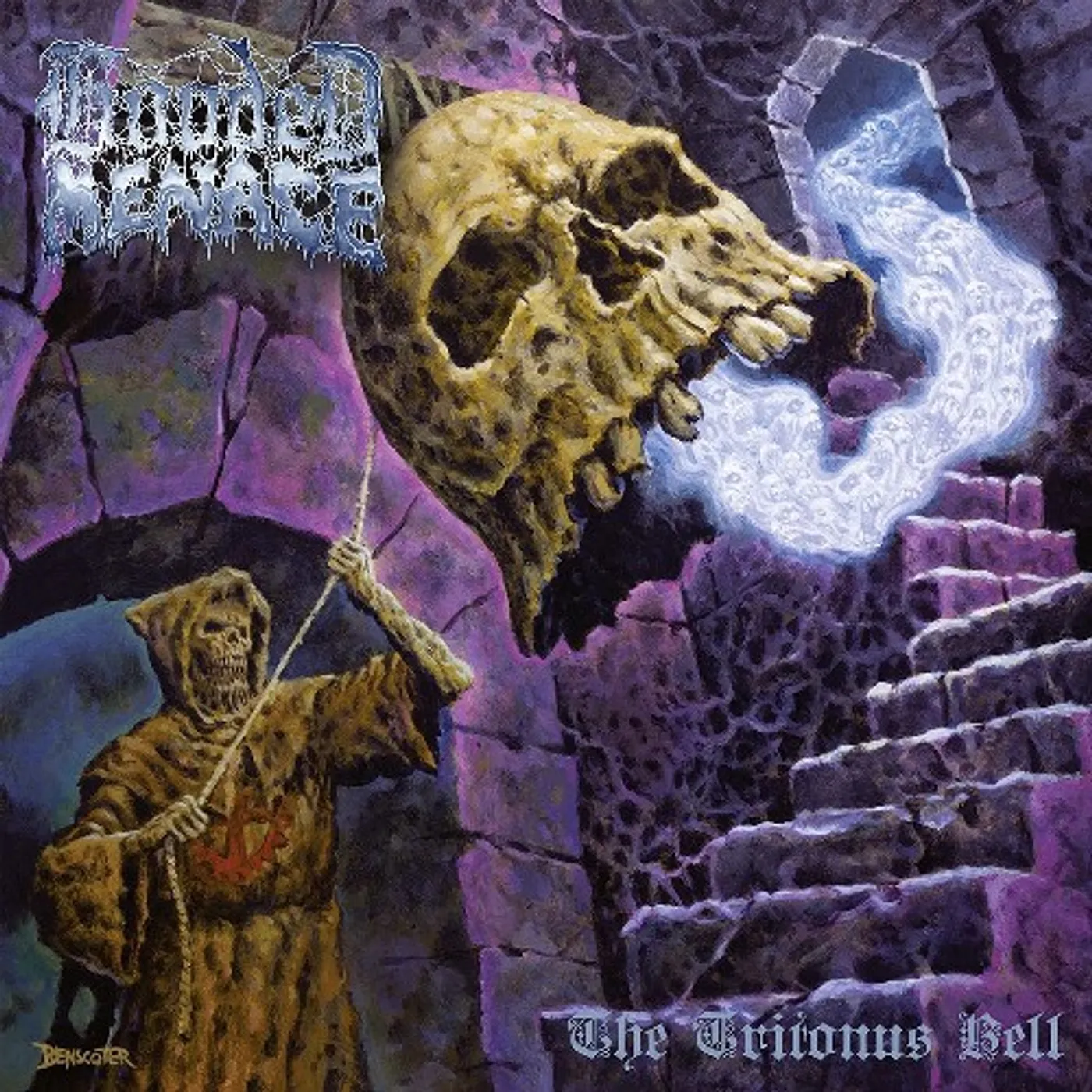 Hooded Menace TRITONUS BELL (PURPLE VINYL) Vinyl Record