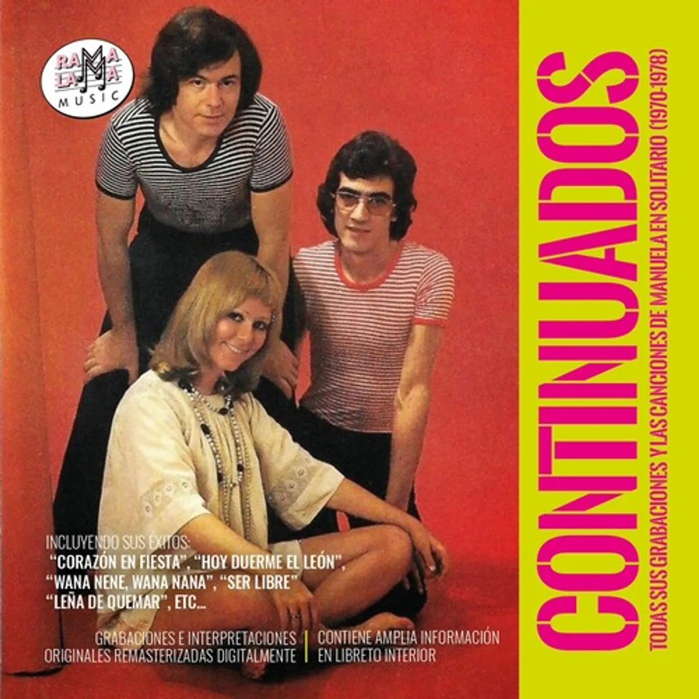 Continuados TODAS SUS GRABACIONES Y LAS CANCIONES DE MANUELA CD