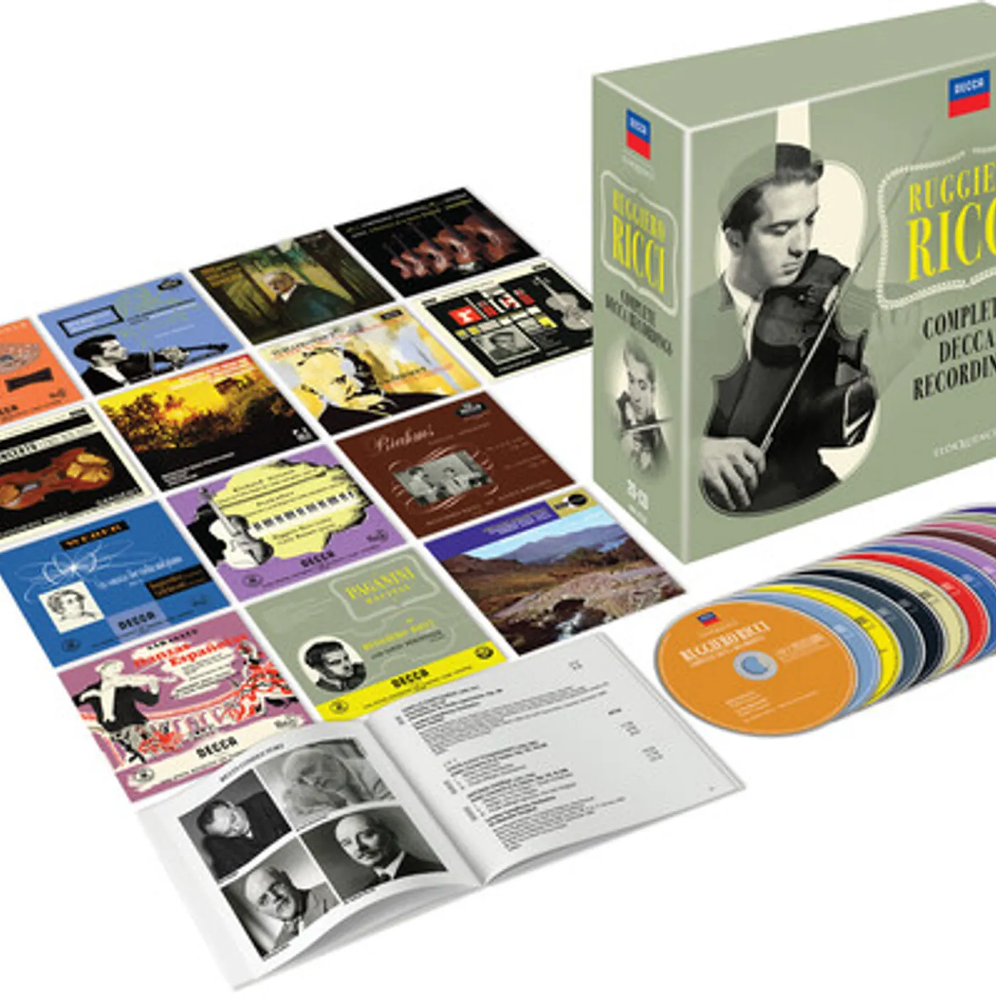 Ruggiero Ricci COMPLETE DECCA RECORDINGS CD